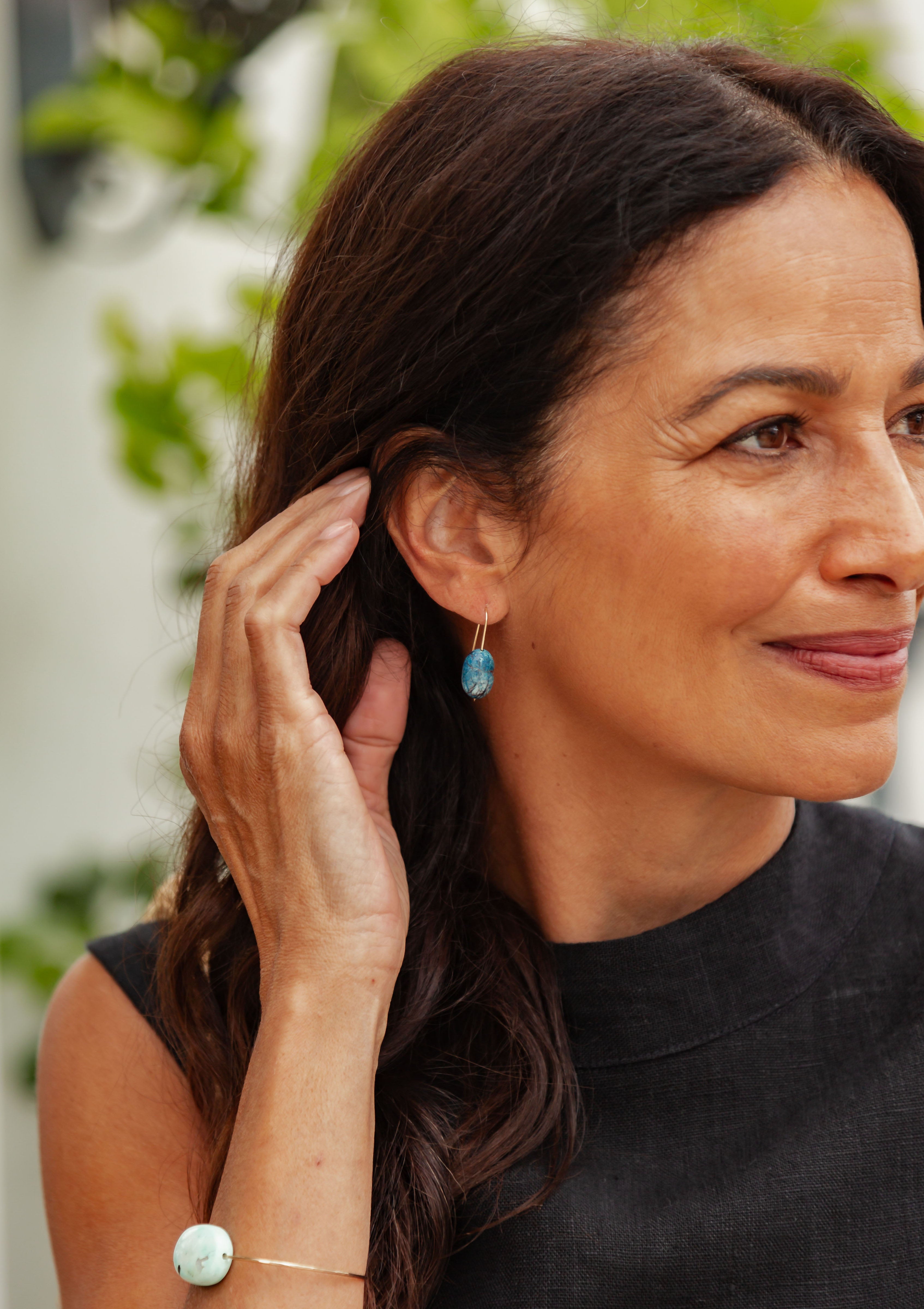 Opal Drop Earrings