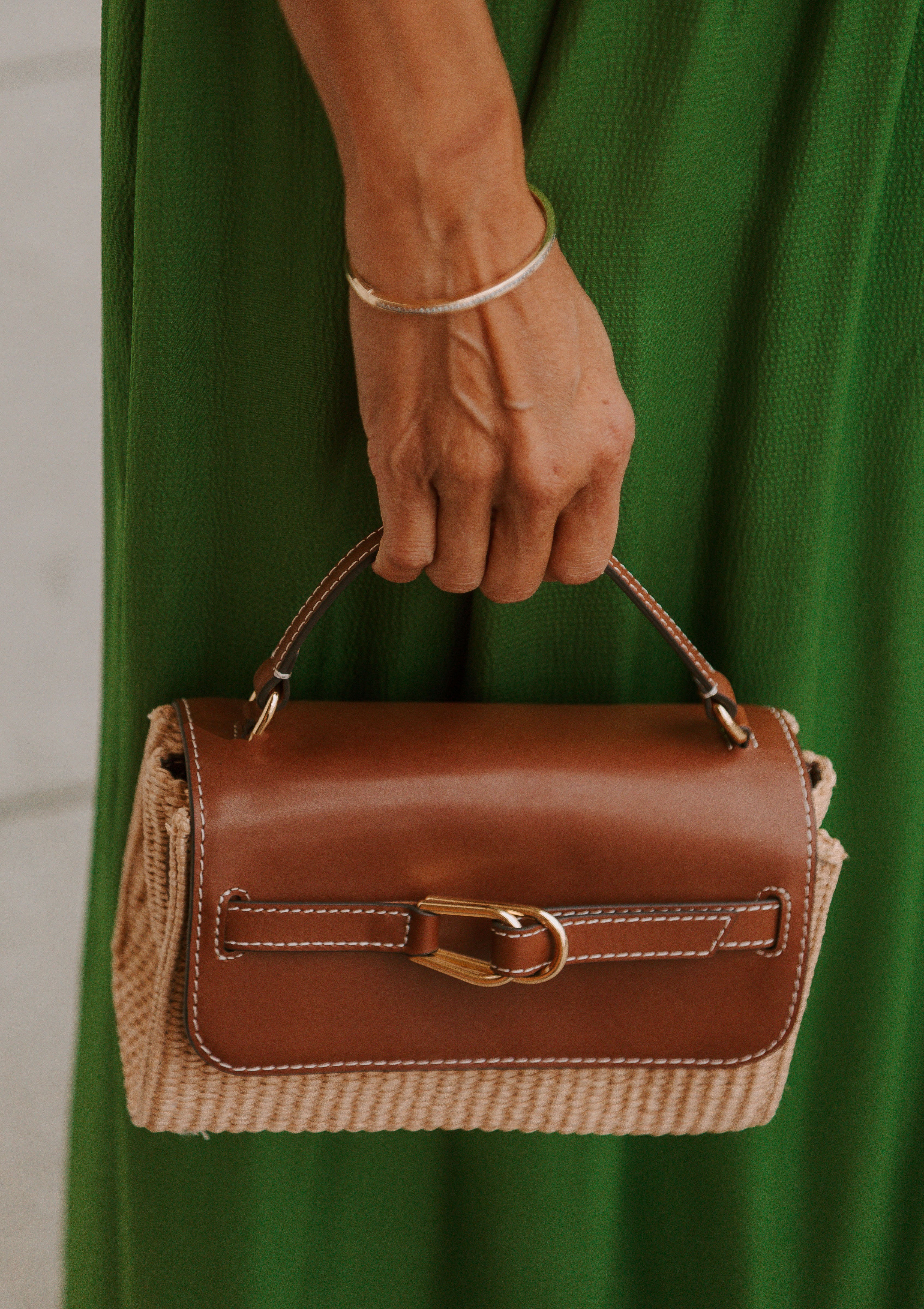Alexei Loop Belt Crossbody | Natural/Cacao