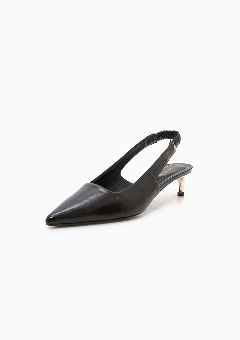 35mm Slingback Pump | Noir