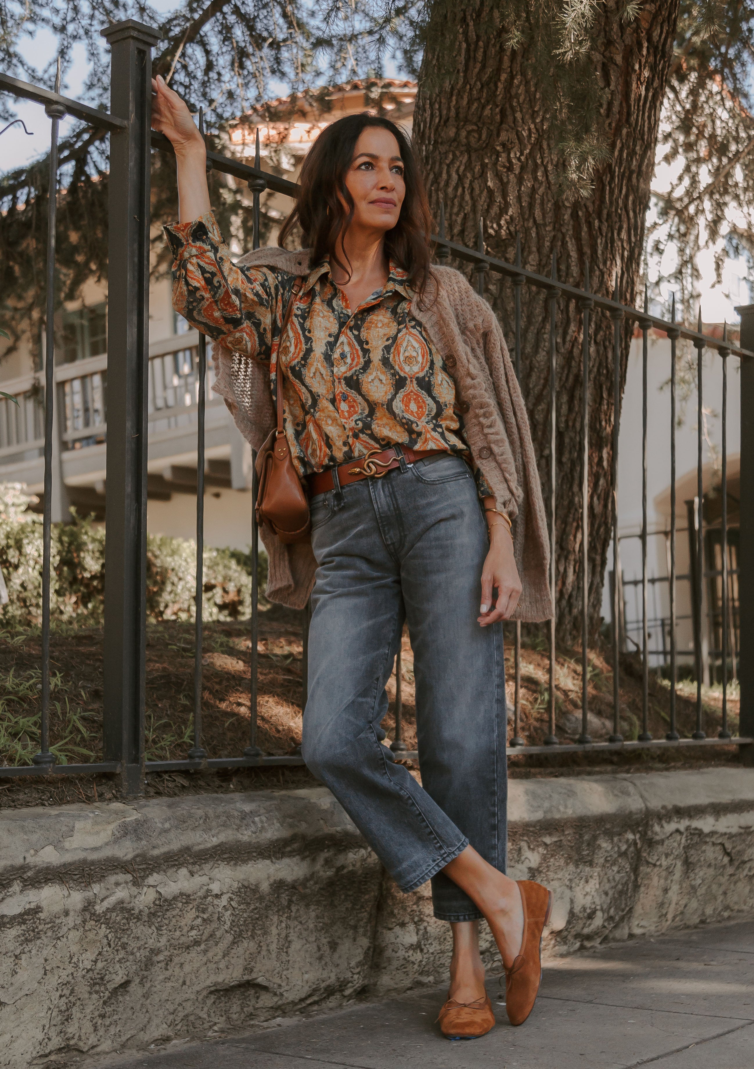 Dream Ballerina | Saddle Suede