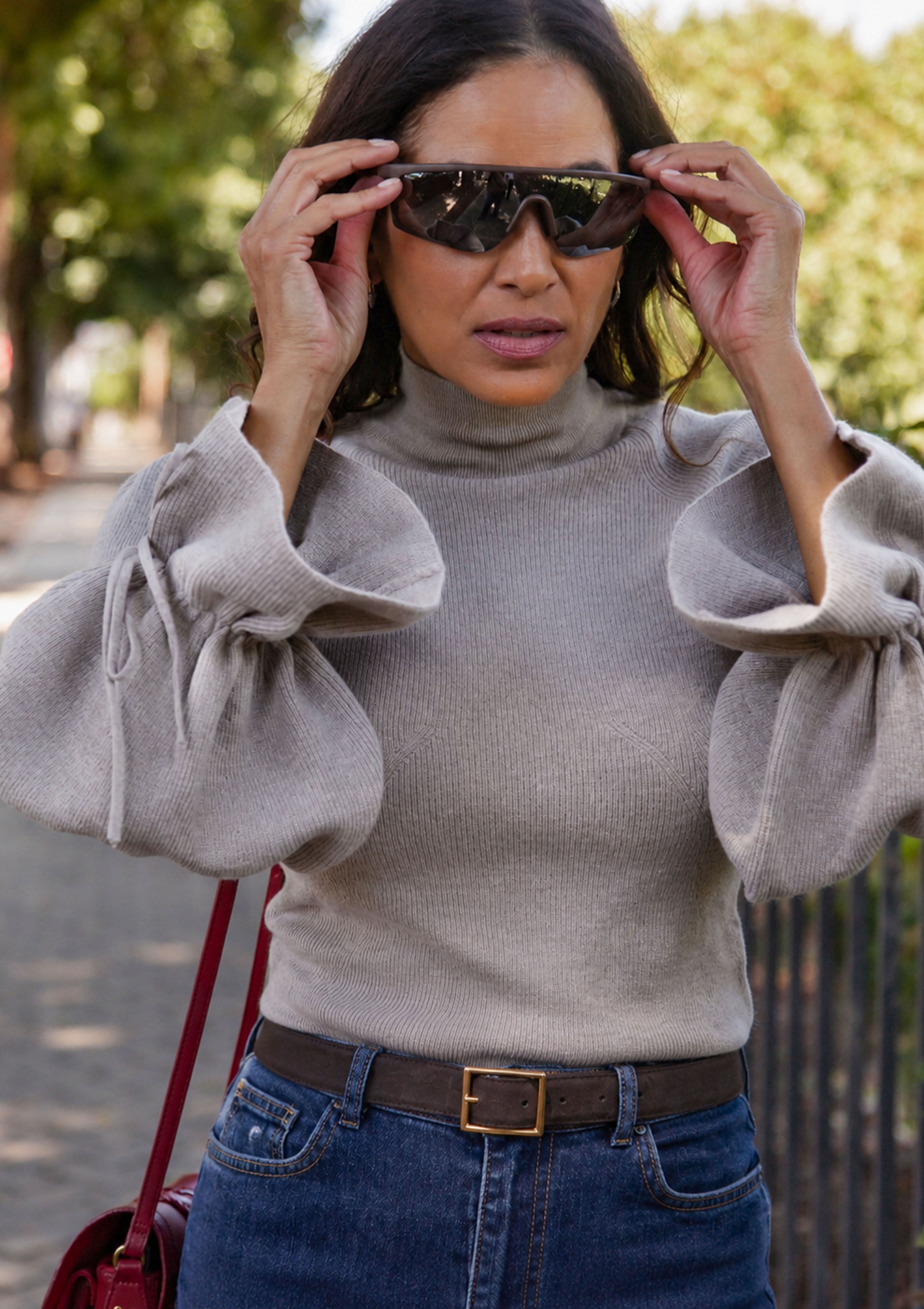 Camille Knit Pullover | Pebble