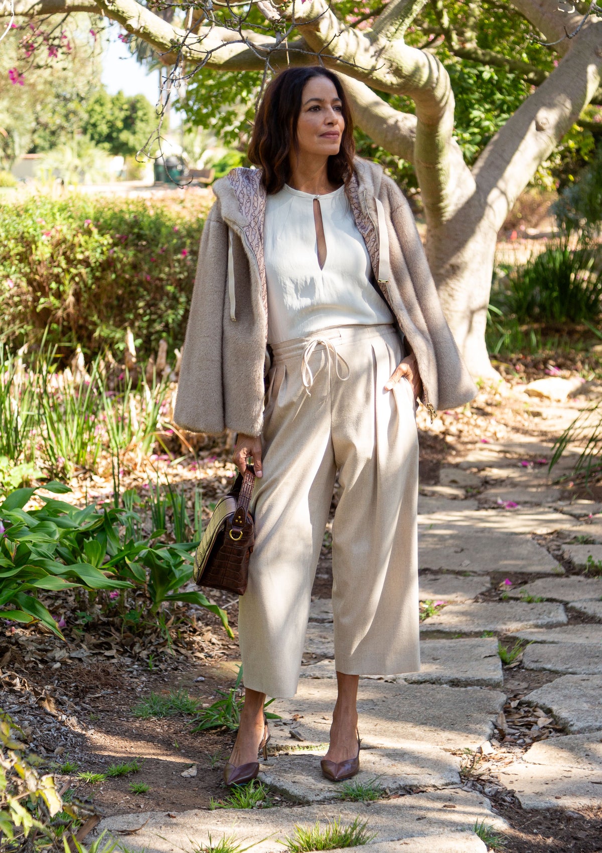 Drawstring Trouser | Oatmeal