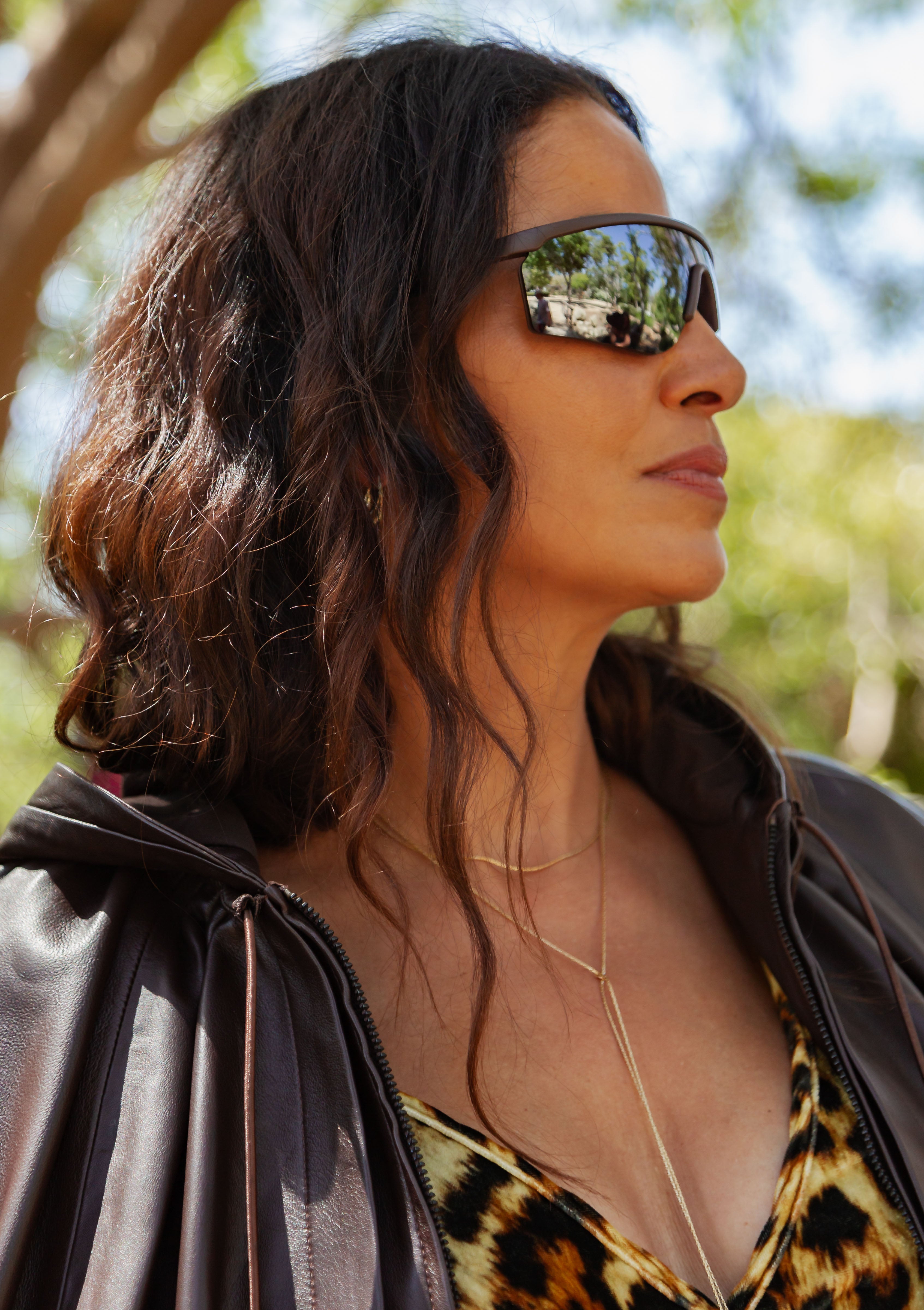 R-20 Sunglasses | Mocha/Sierra Flash Mirror