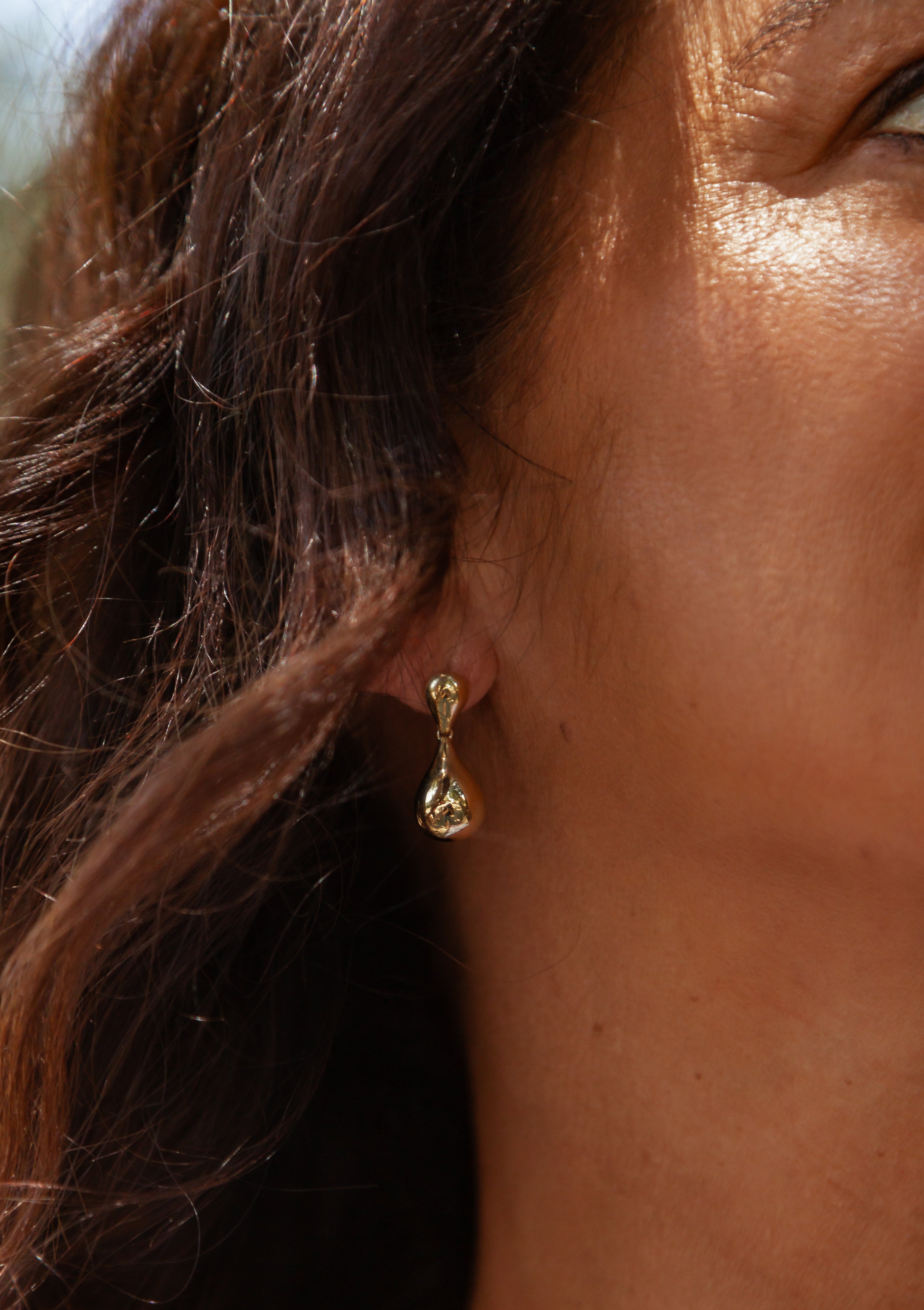 Stilla Duo Earrings | Gold