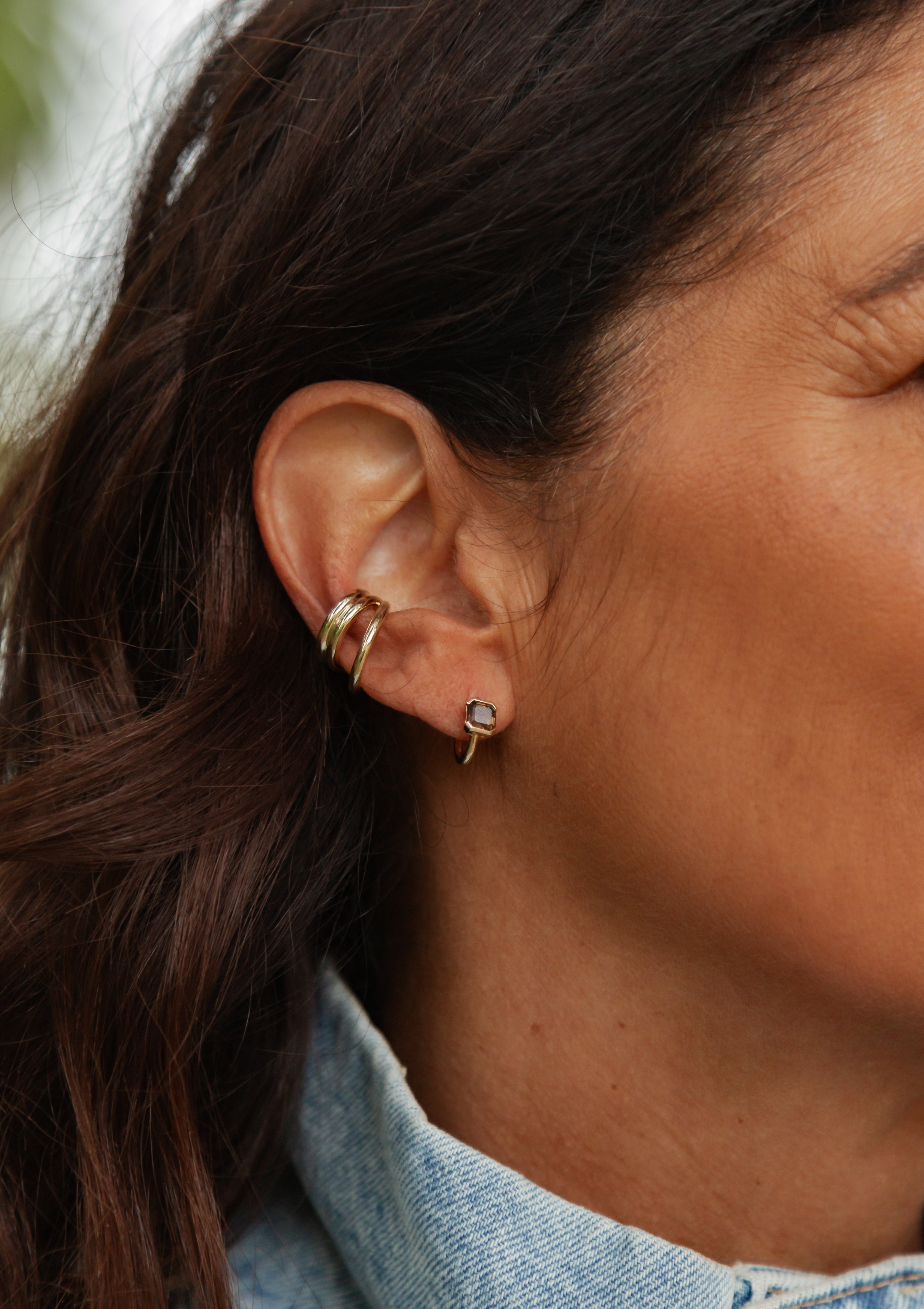 Double Ear Cuff | Gold