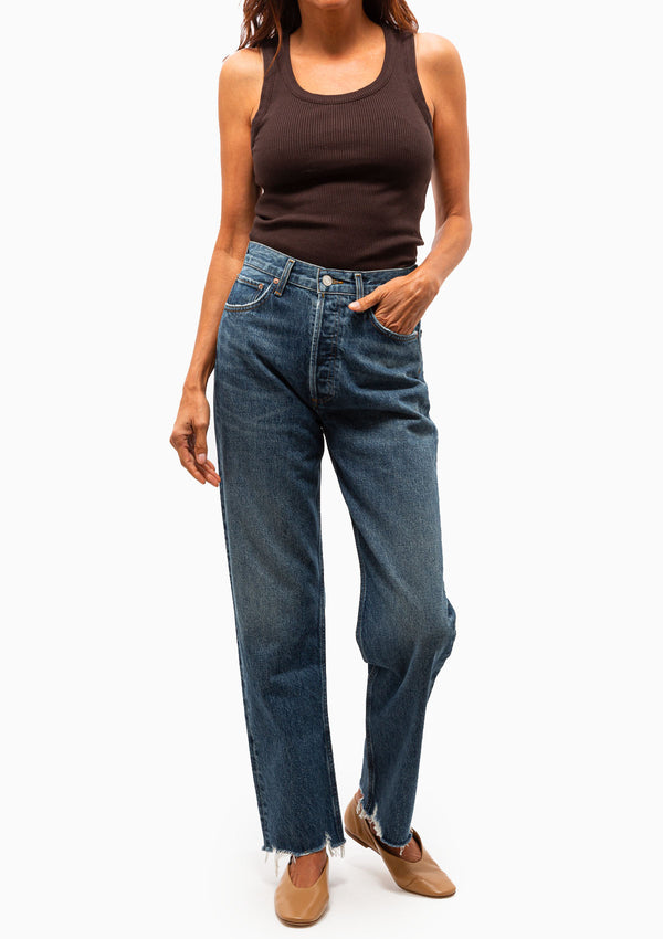 90's Pinch Waist High Rise Straight | Swindle