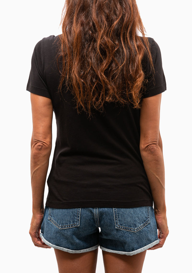 Annise Slim Tee | Black