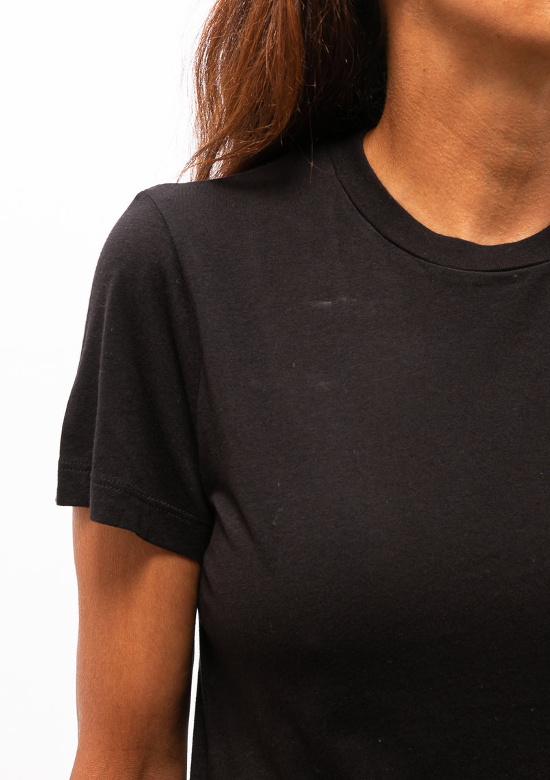 Annise Slim Tee | Black