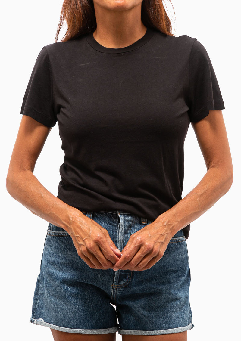 Annise Slim Tee | Black
