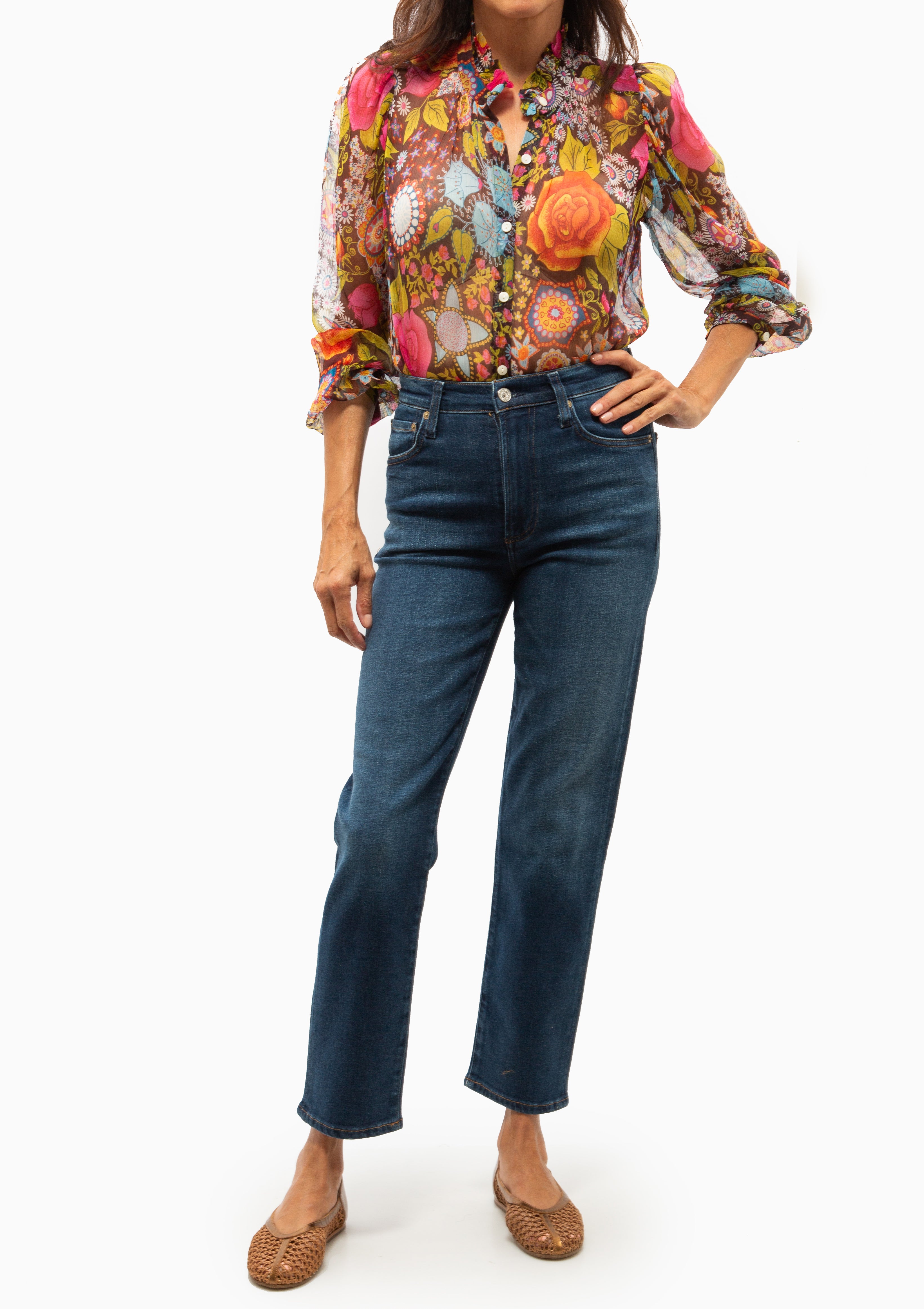 Annabel Bloom Mirage Shirt | Dark Brown