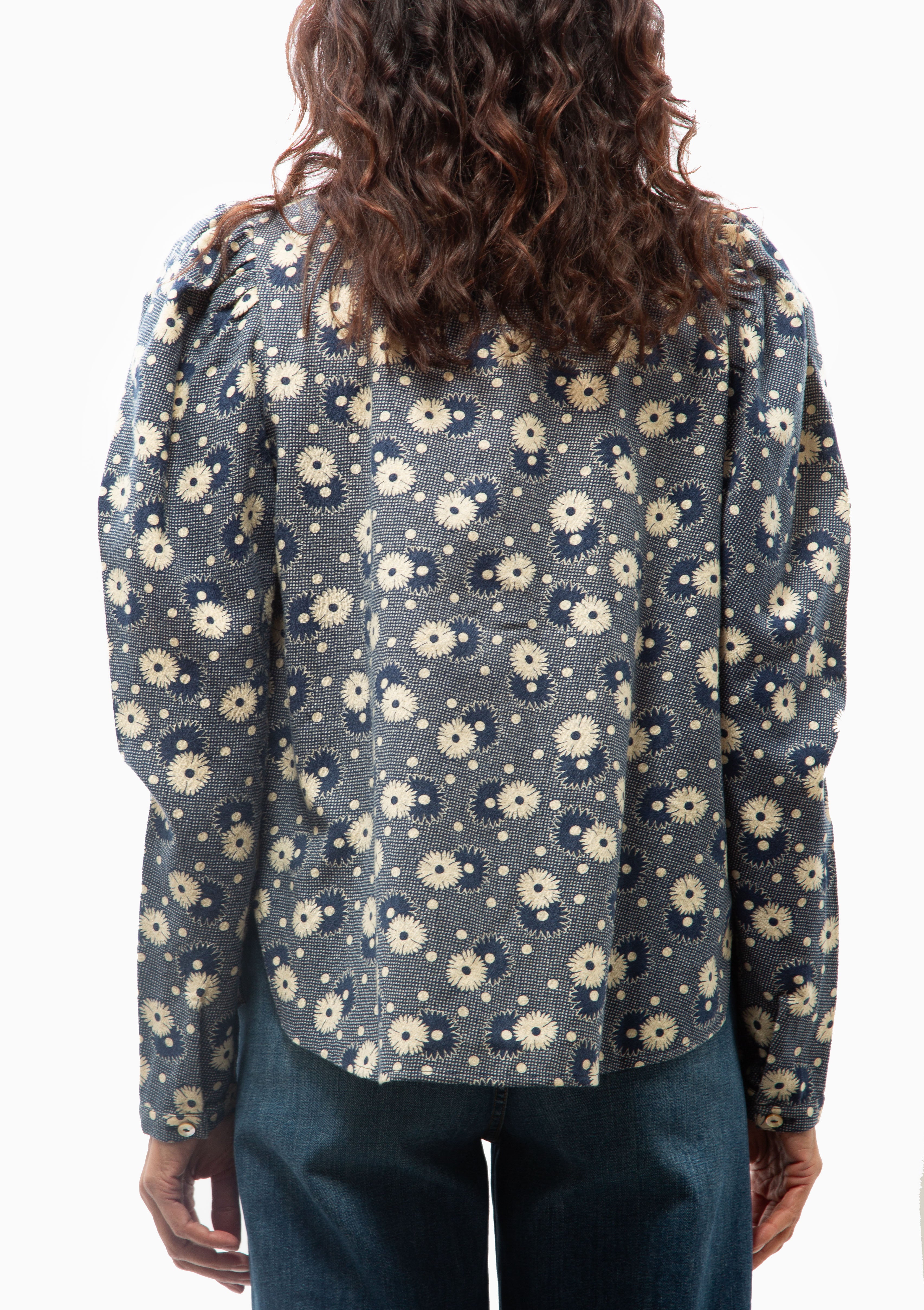 Artemis Daisy Shirt | Blue Navy