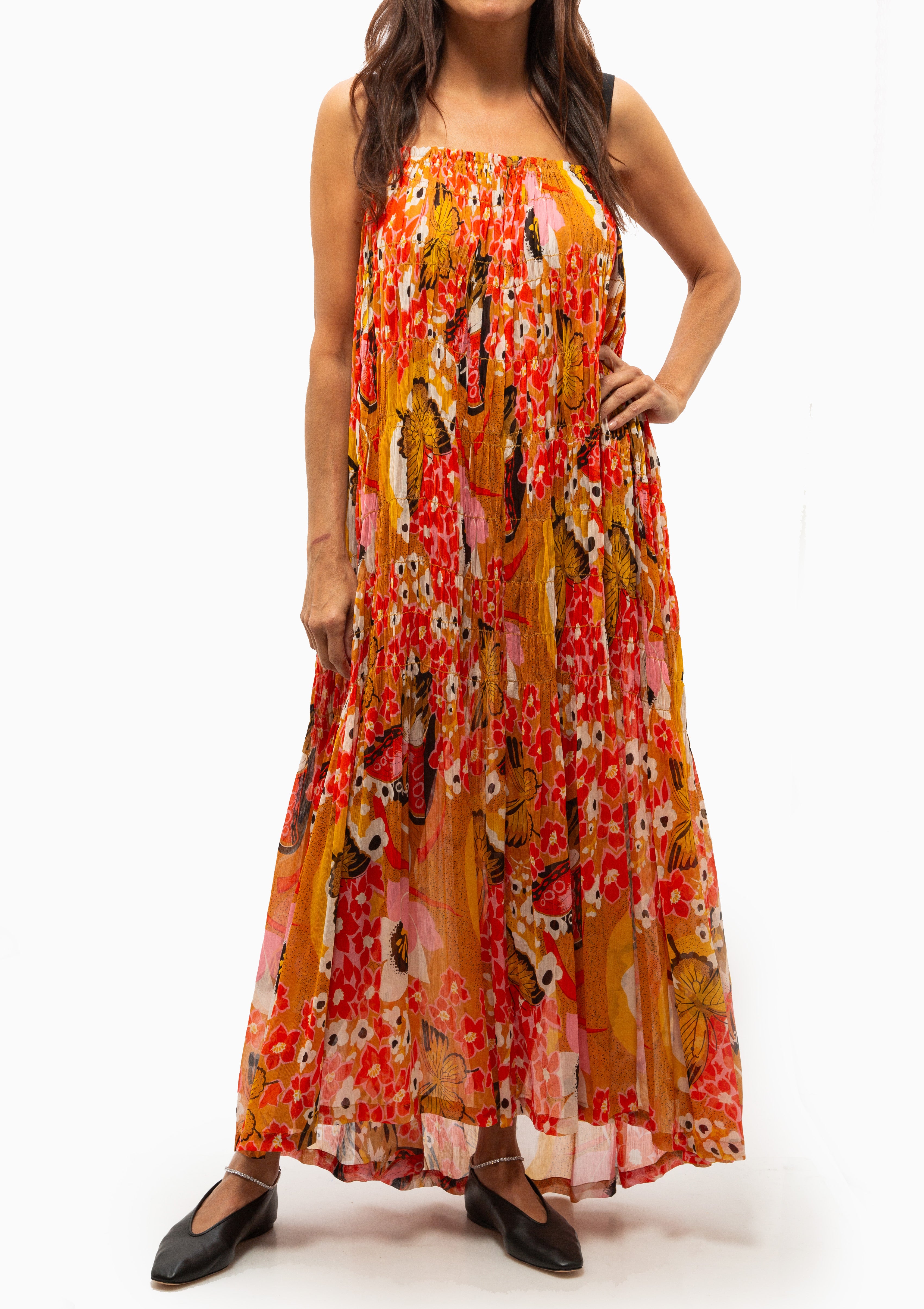 Emrys Marigold Meadow Dress | Multi