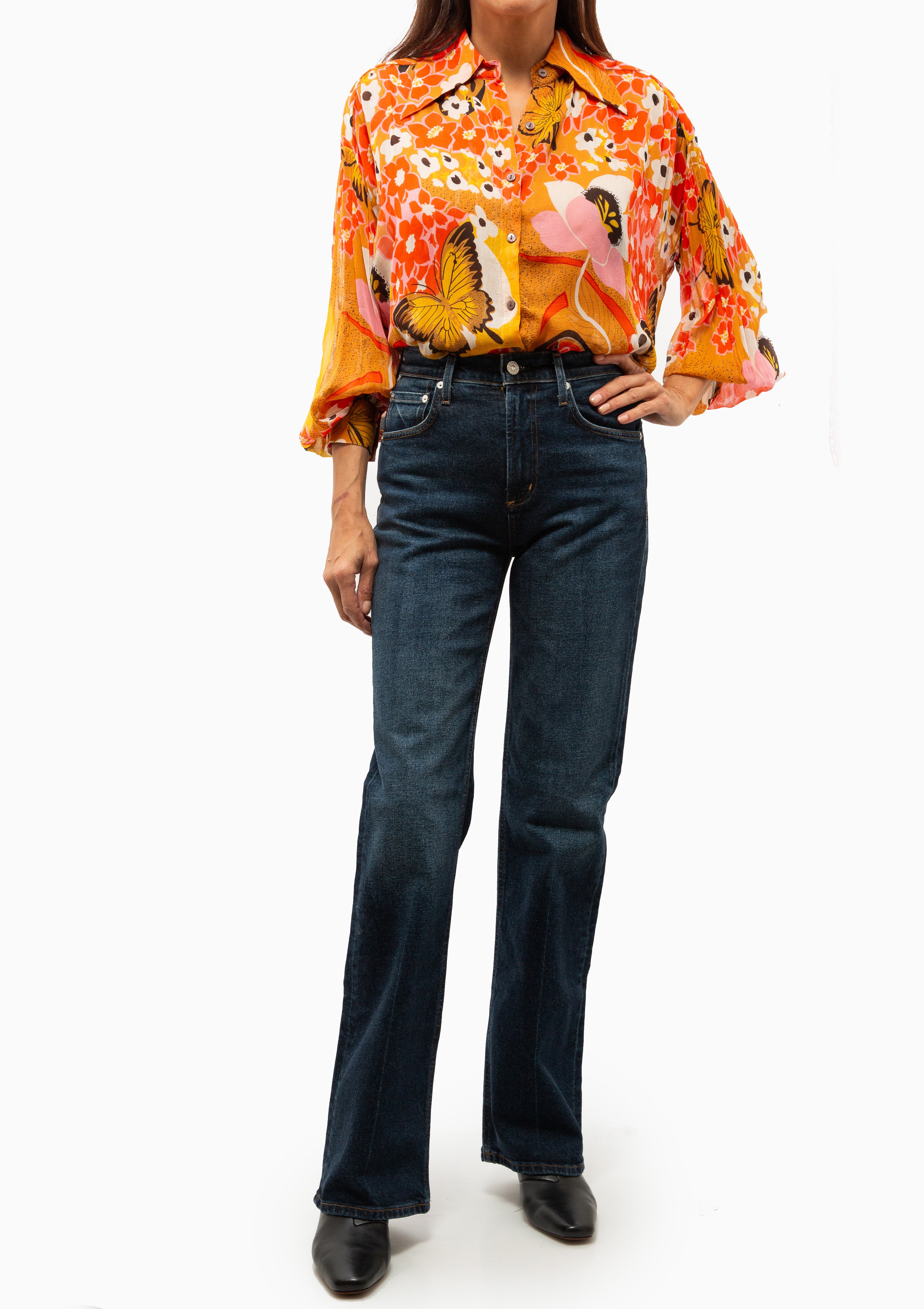 Emery Marigold Meadow Shirt | Multi