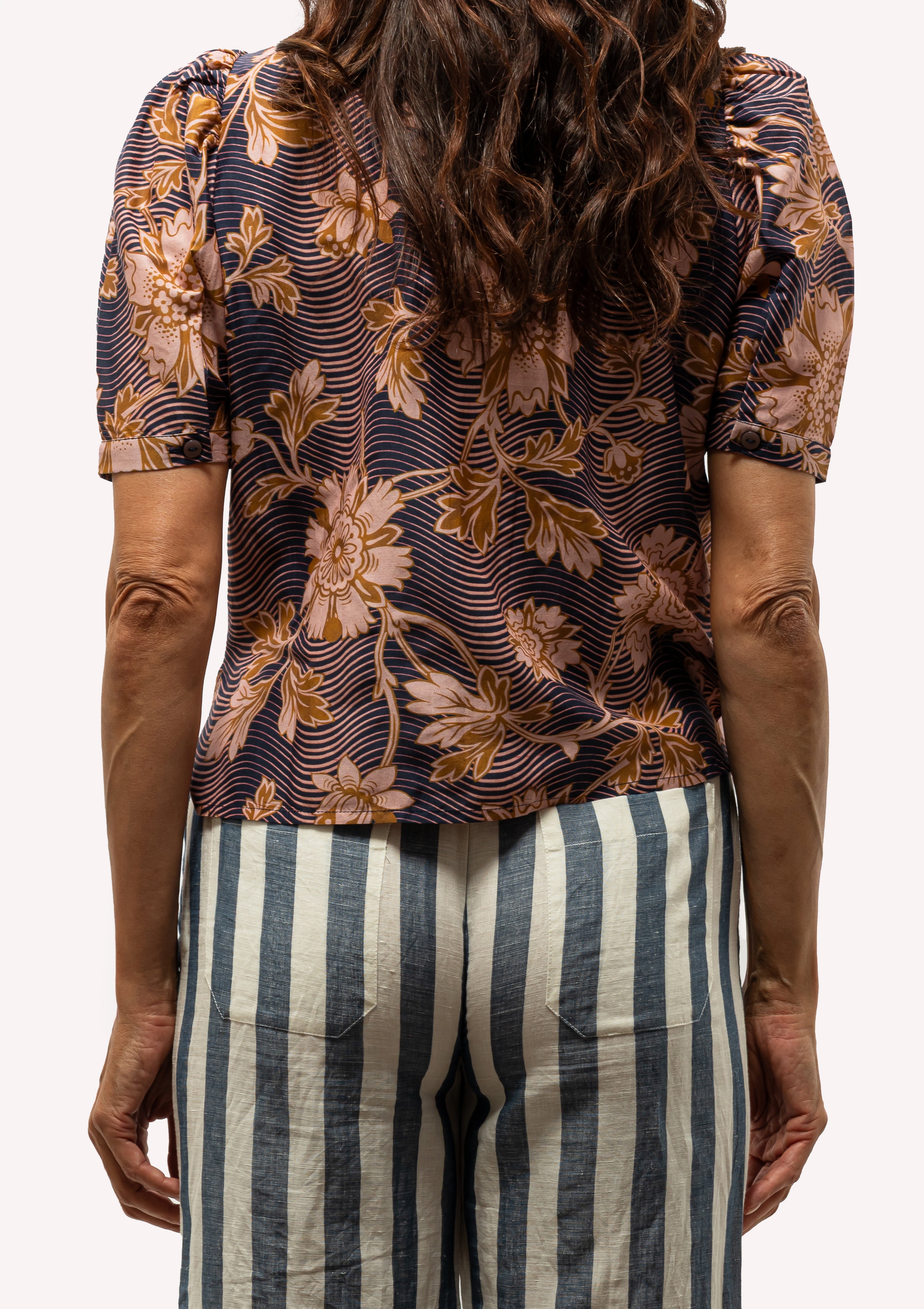 Winn Wavy Shirt | Zinnia