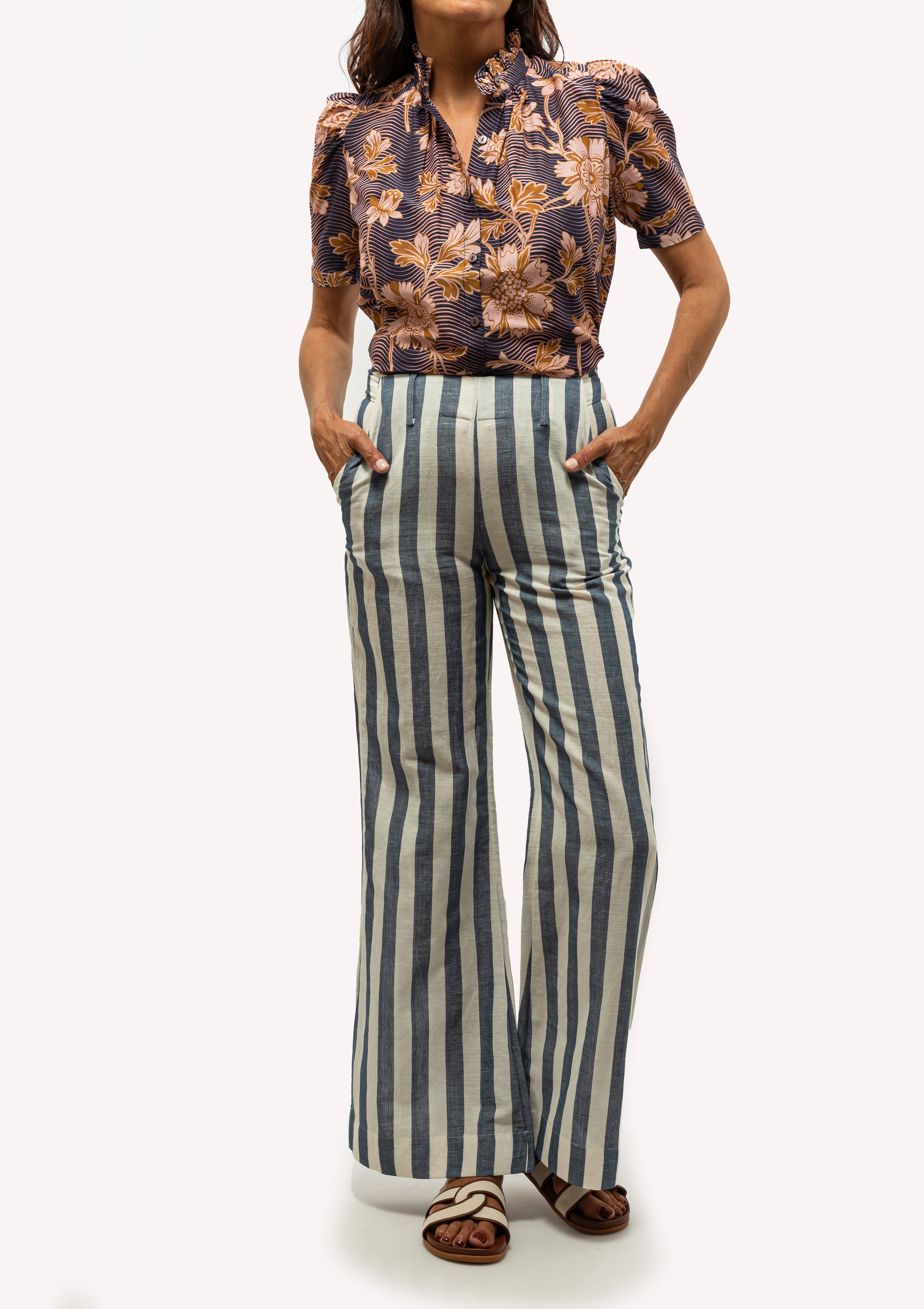 Winn Wavy Shirt | Zinnia
