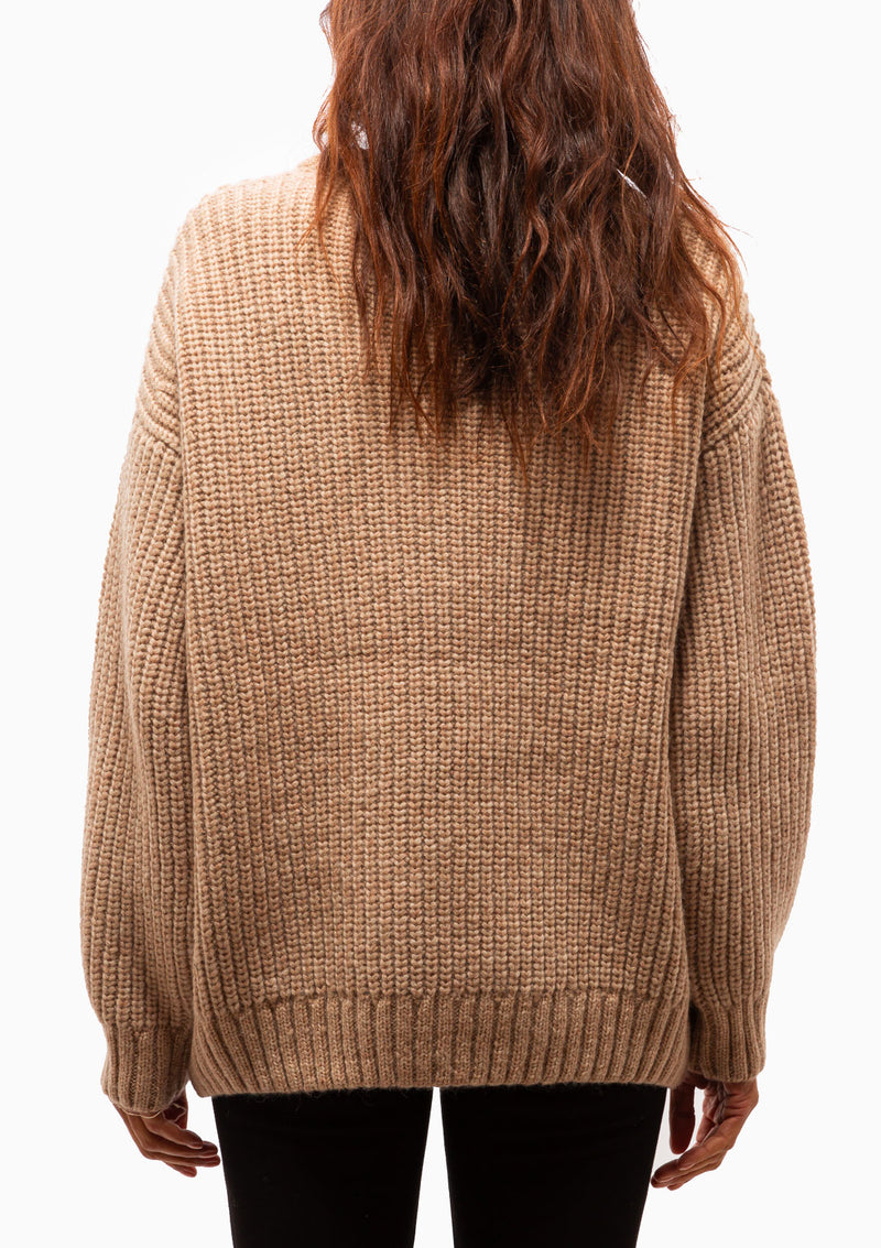 Sydney Crew Sweater | Camel