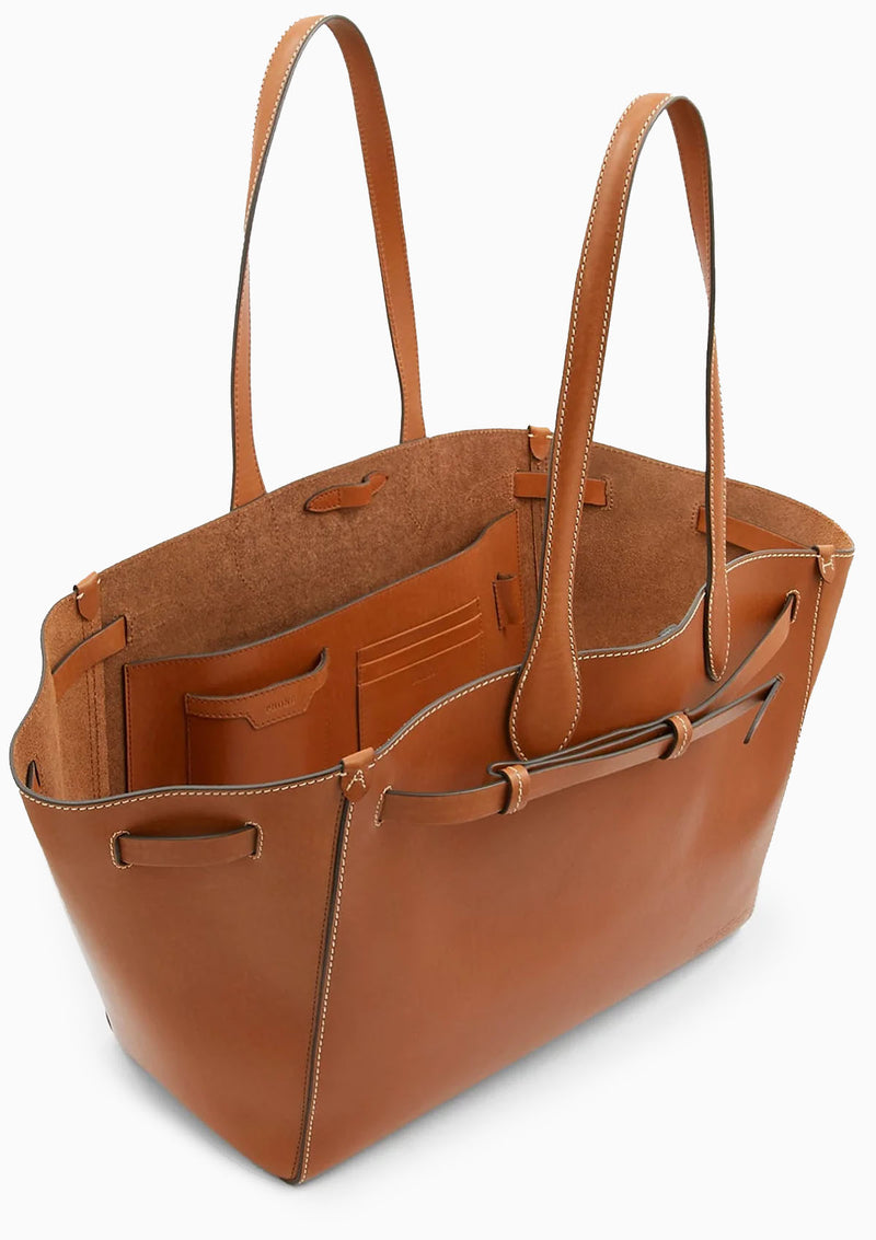 Return to Nature Tote Compostable Leather | Tan