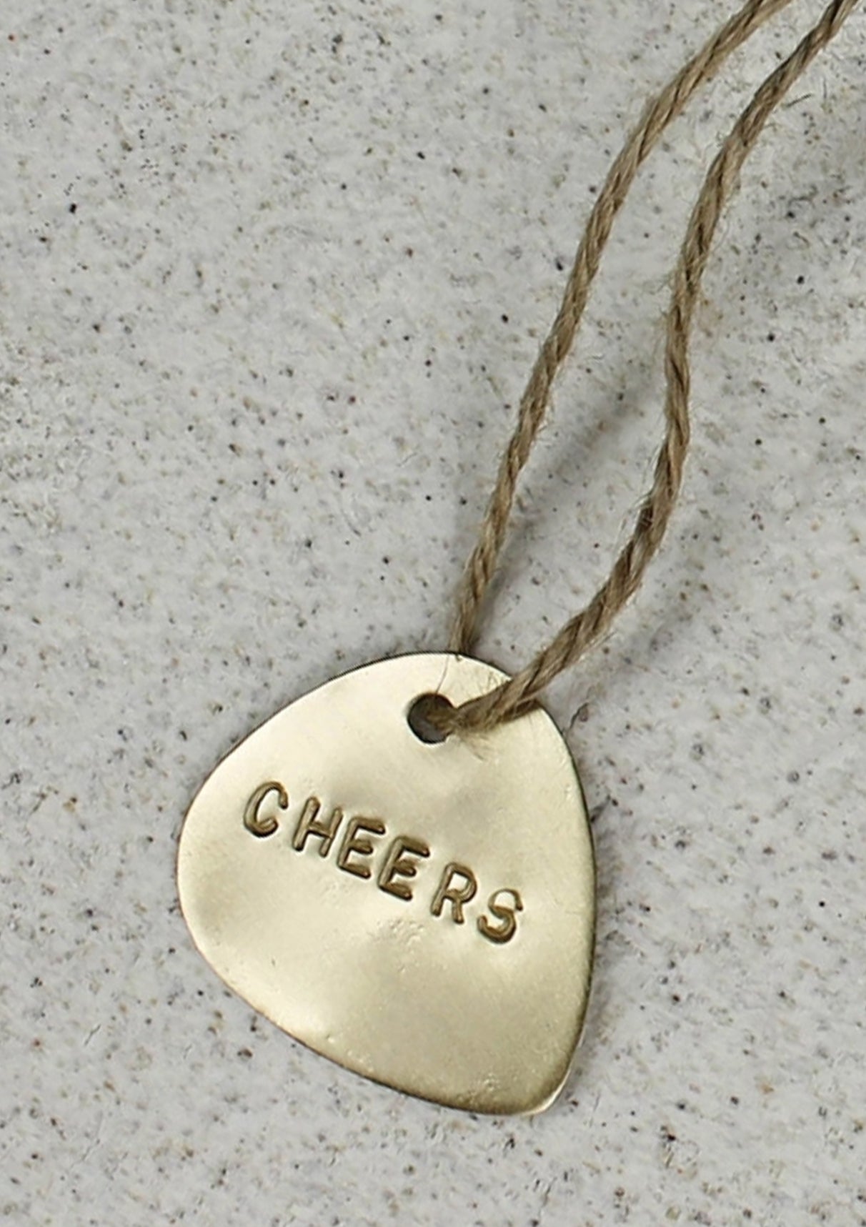 Brass Tag | Cheers
