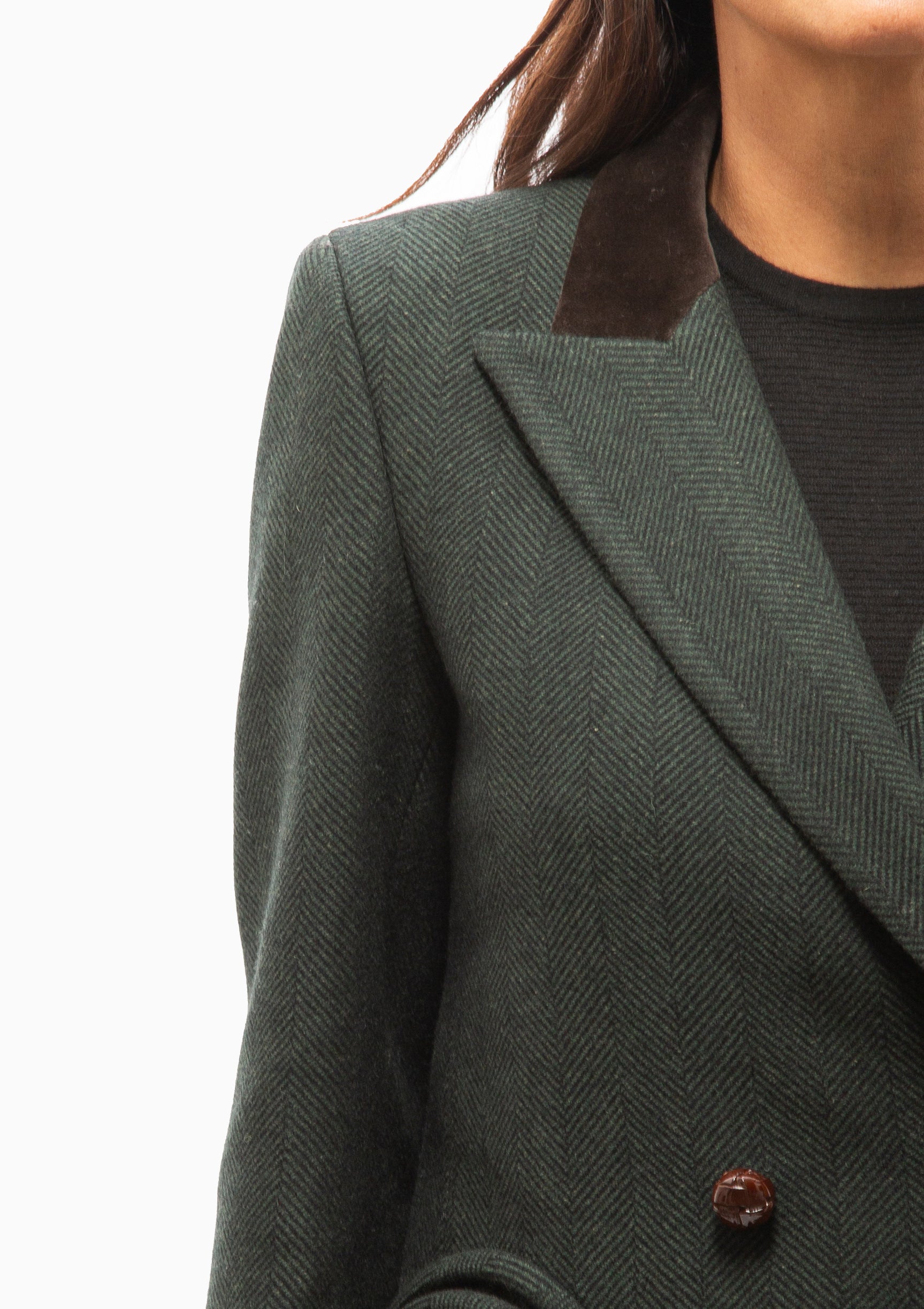 Everynight Blazer | Cheveyo Dark Green