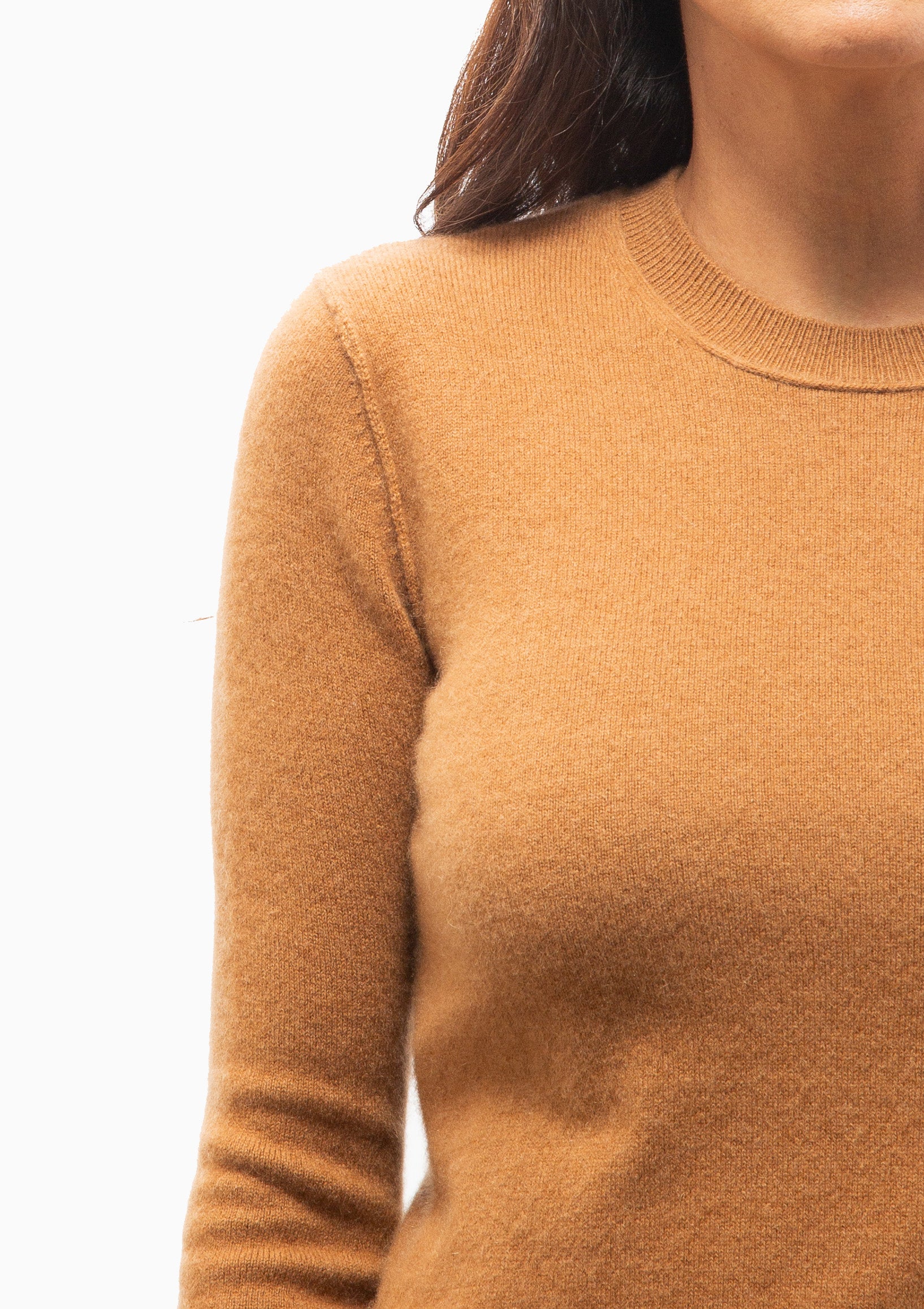 Mini Royal All Thumbs Cashmere Sweater | Chestnut