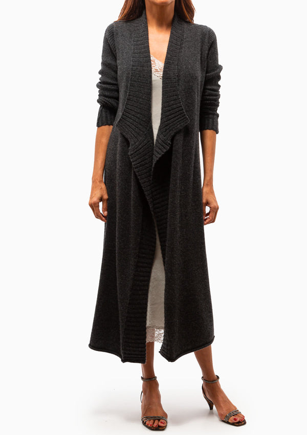 Pub Cashmere Coat | Coal