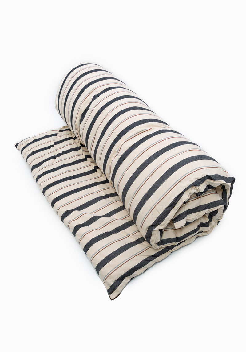Bedroll Twin With Removable Cover | Greenwich Stripe, 36" x 75"