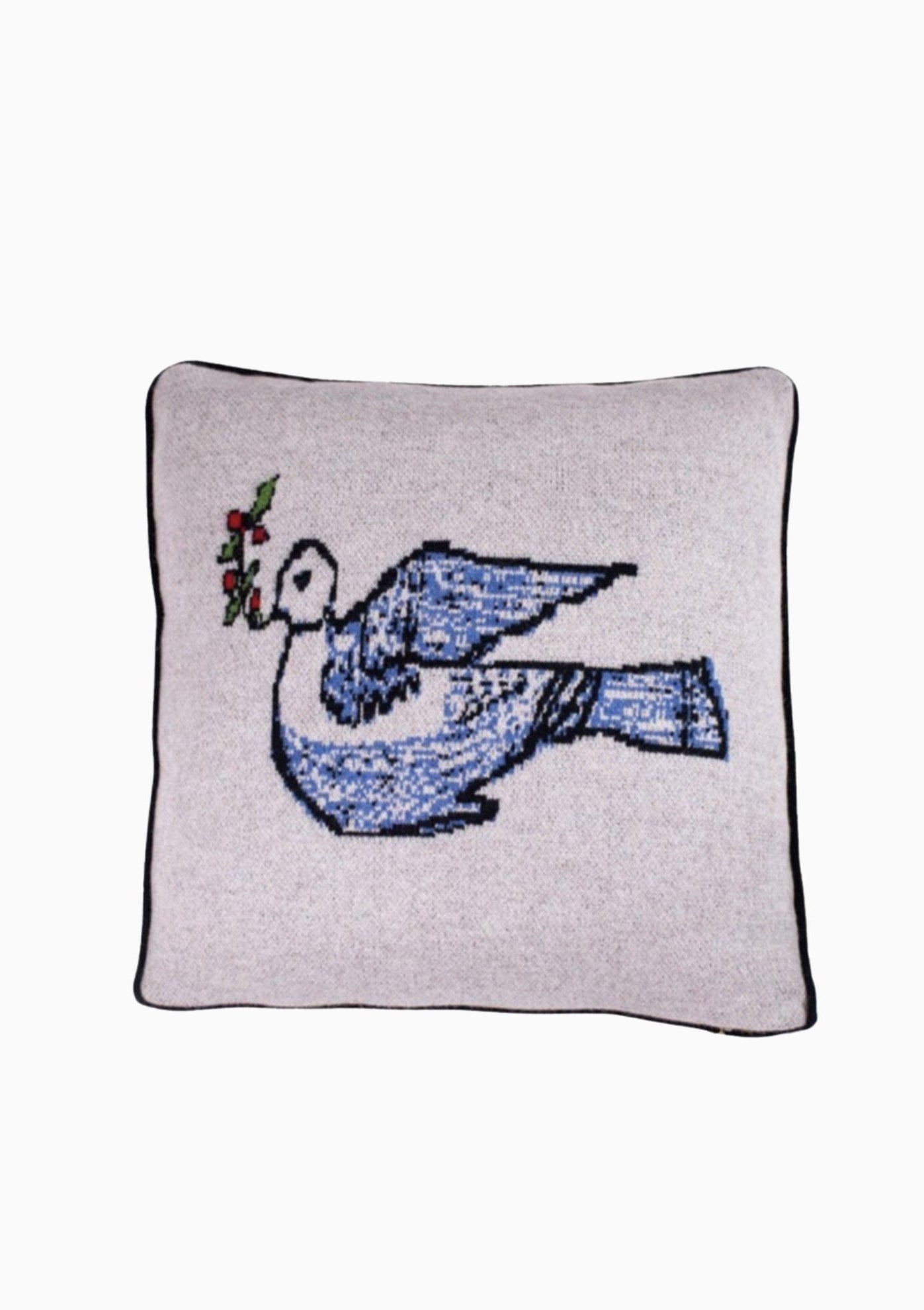 SAVED Bird With Berries Pillow, available at Diani.