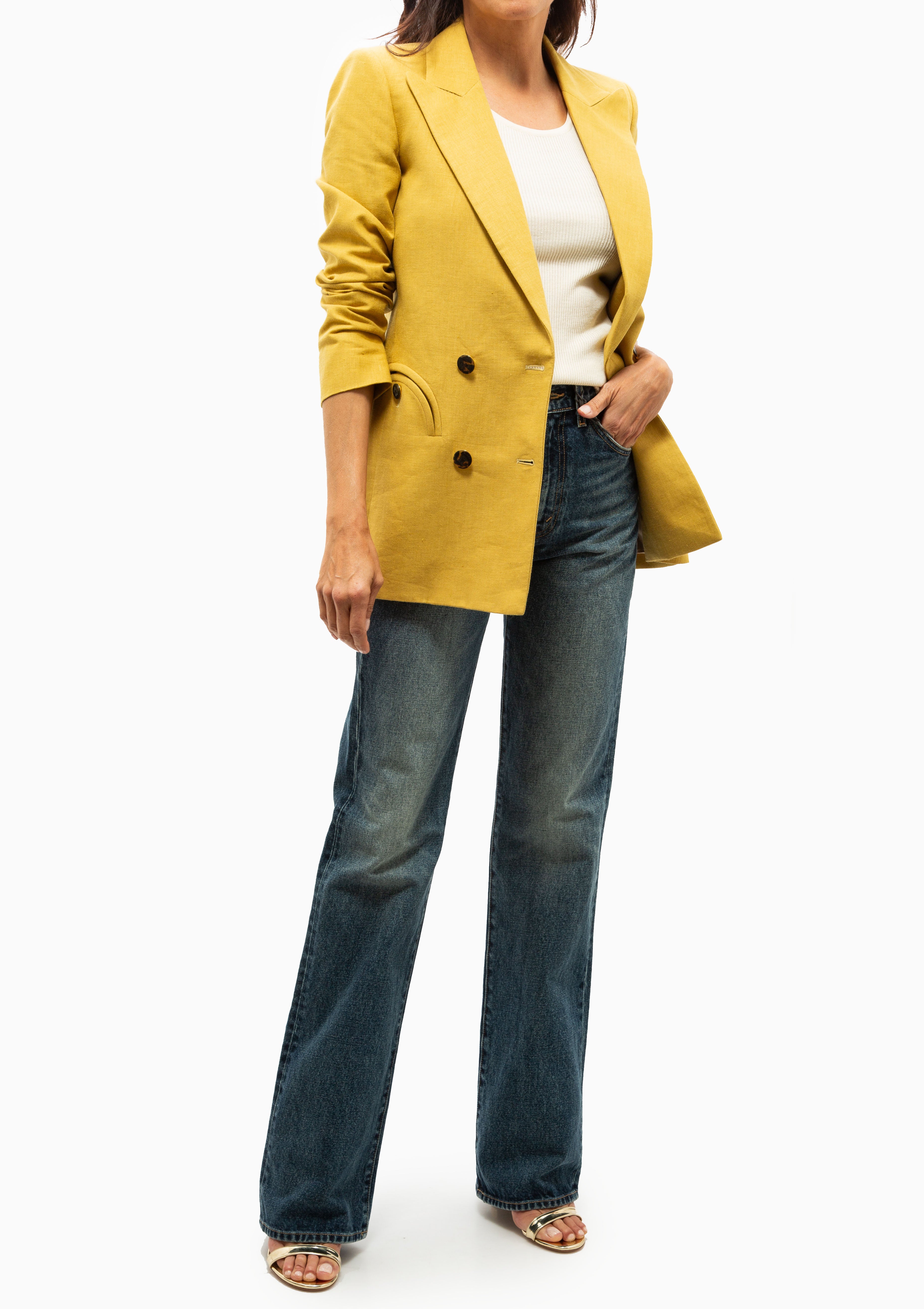 Everyday Blazer | Midday Sun Mustard