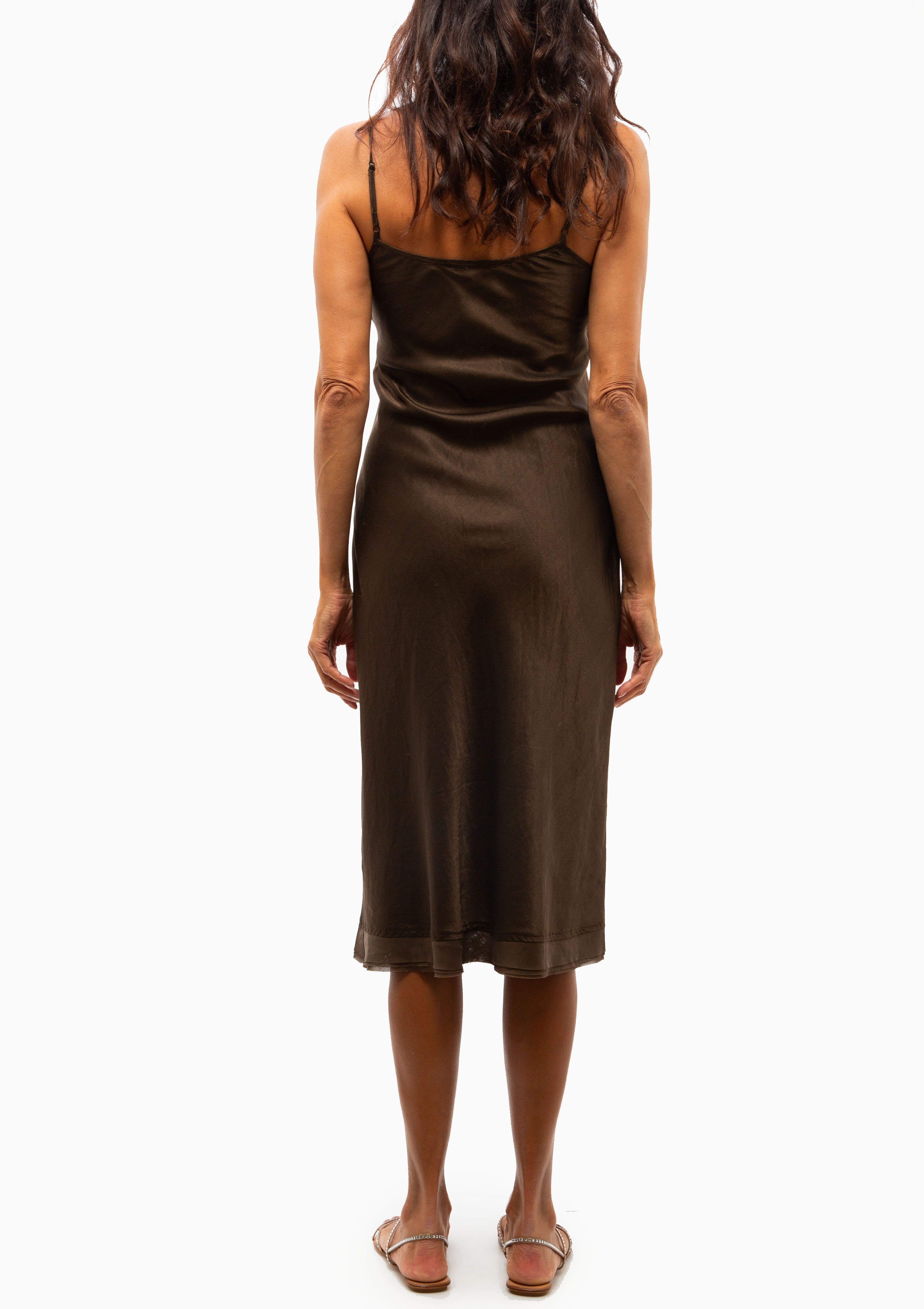 Classic Petal Slip | Suede