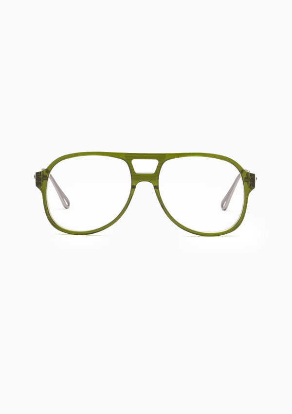 Triple G Reading Glasses | Heritage Green/Vodka