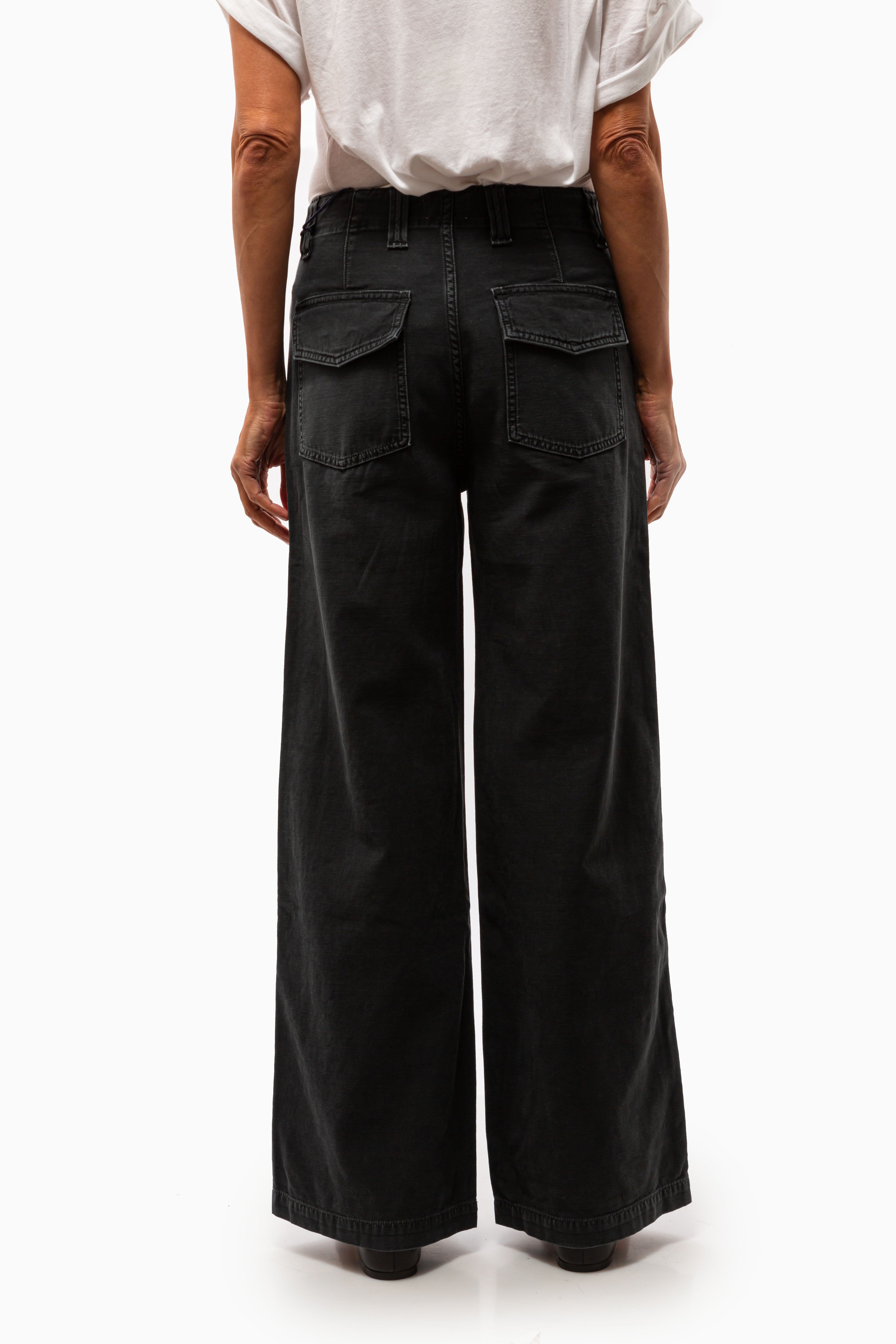 Paloma Utility Trouser | Washed Black