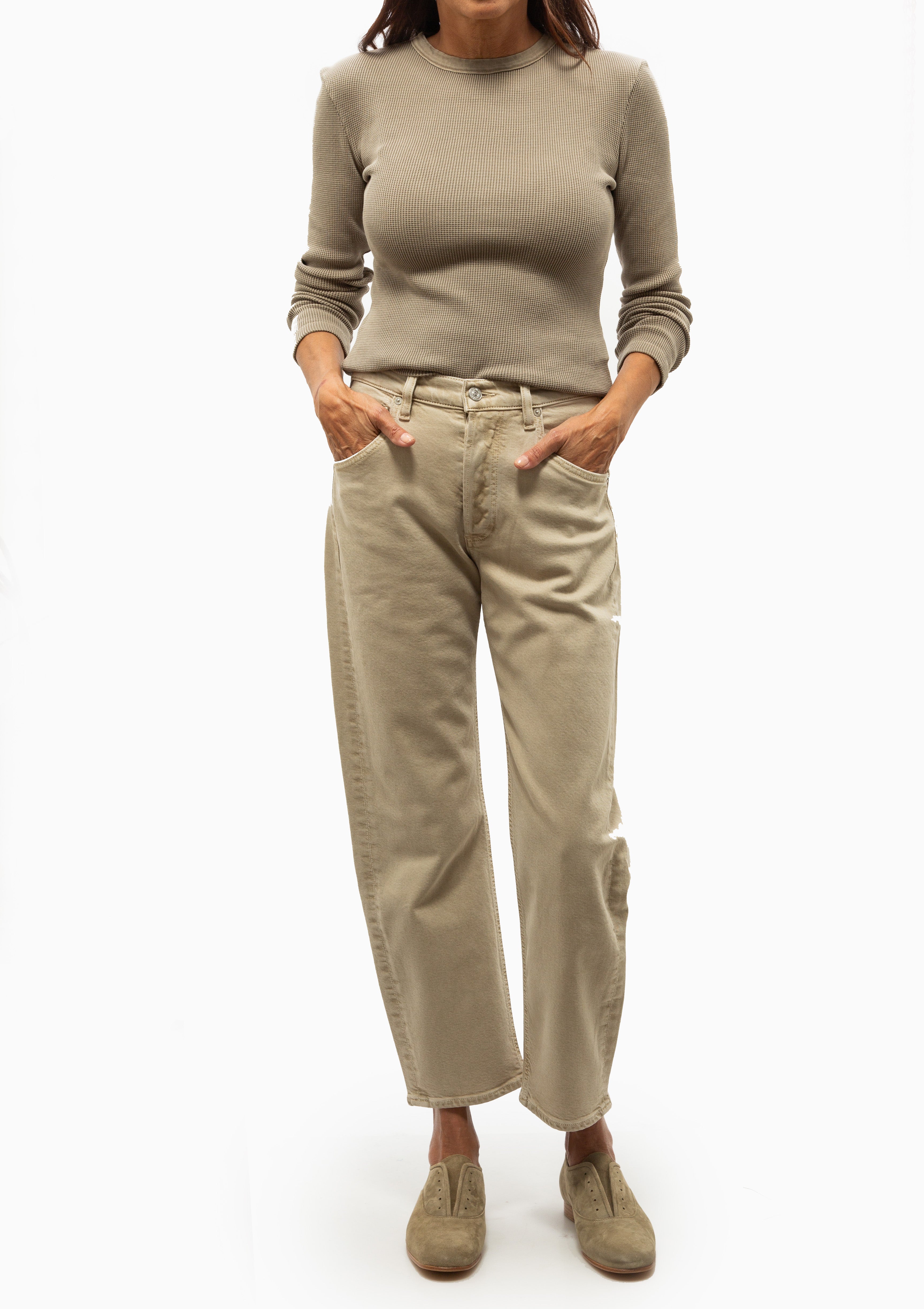 Pilar Waffle Crewneck | Bezal