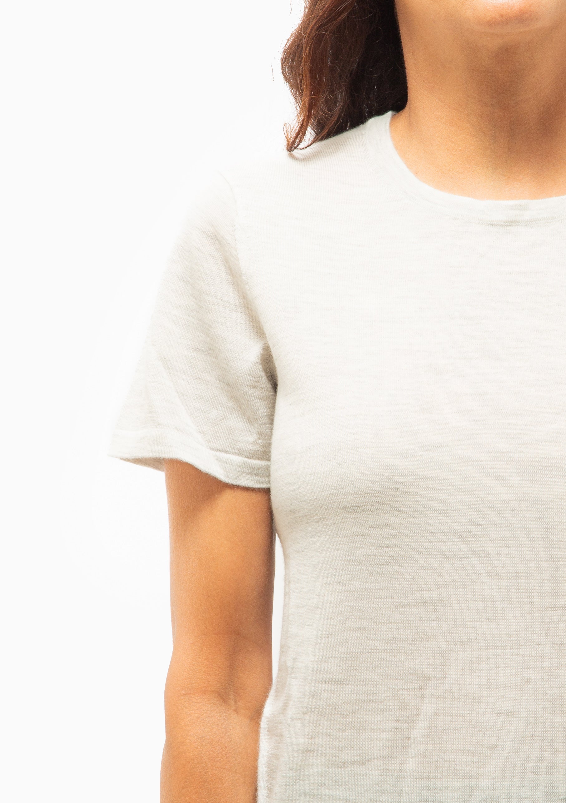 Jasper Boxy Tee | Blizzard