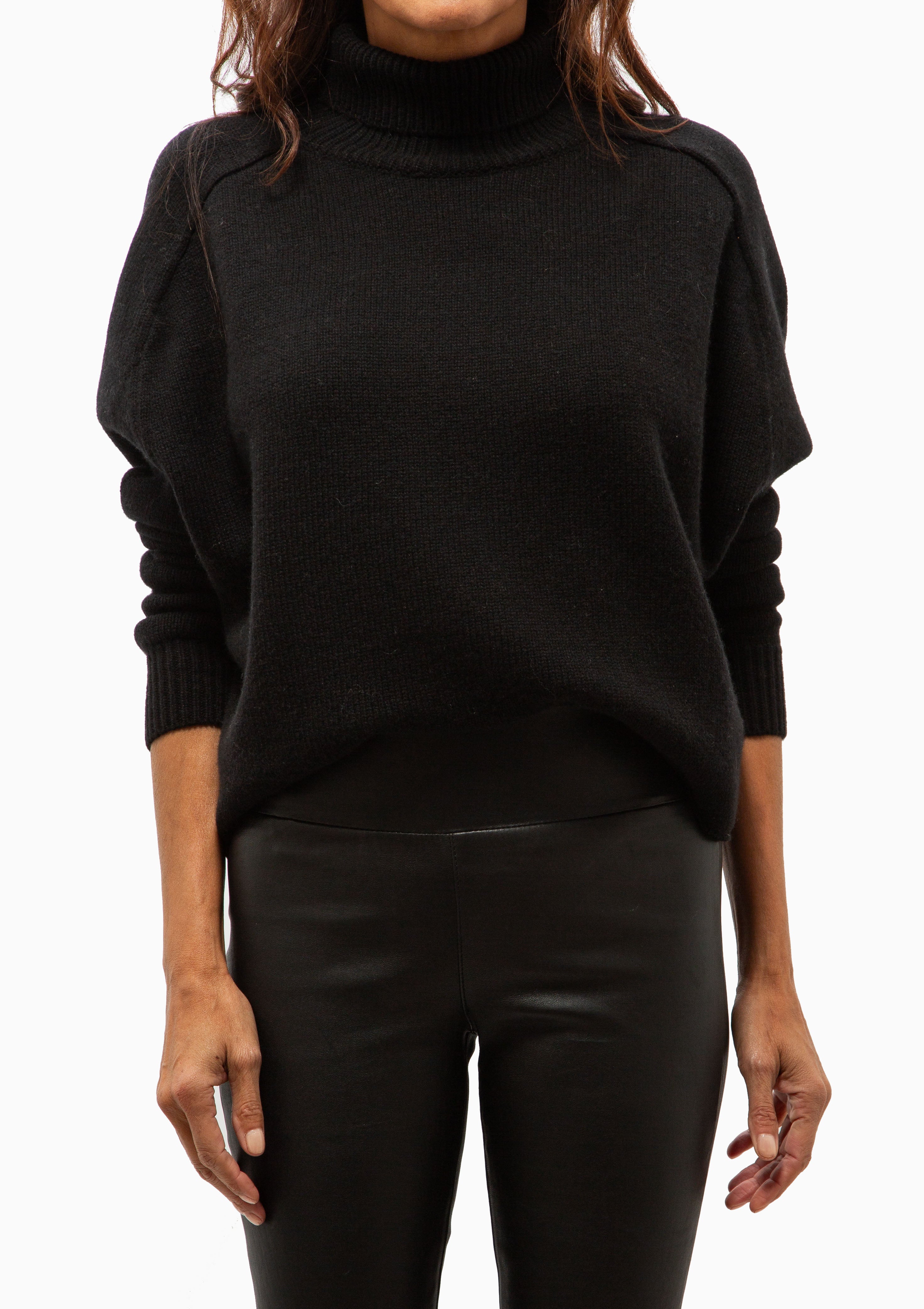 Lenox Turtleneck | Black