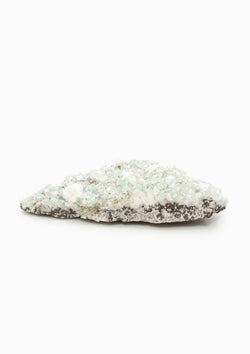 Green Apophyllite Crystal 2 | White Mordenite