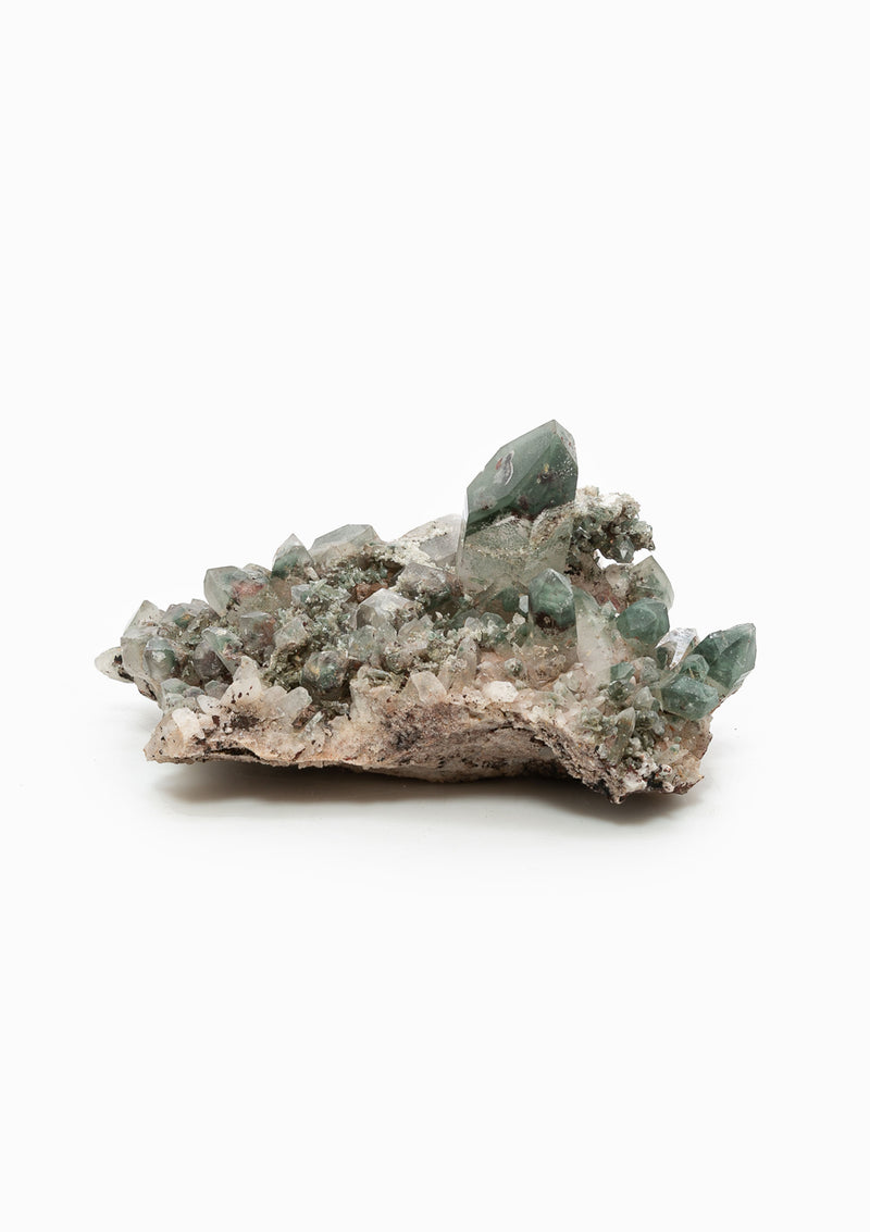 Himalayan Garden Quartz Crystal 3 | Hematite & Chlorite