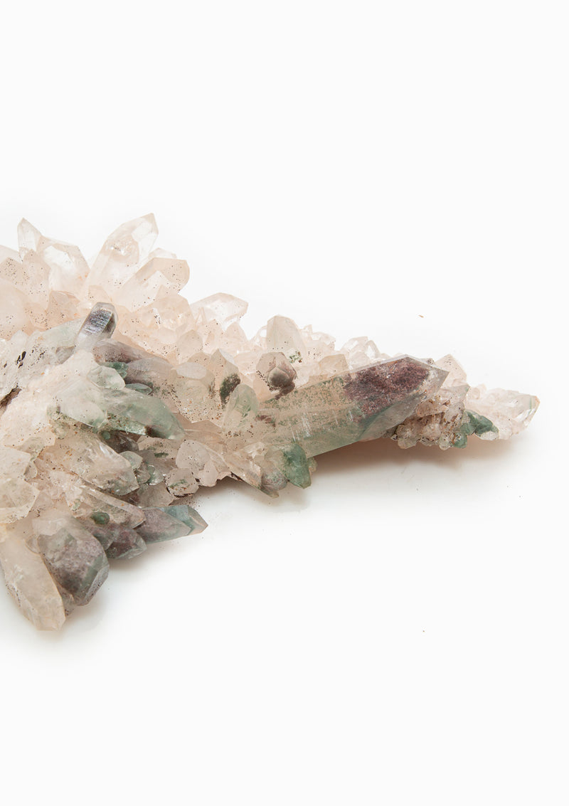 Himalayan Quartz Crystal 46 | Pink & Chlorite