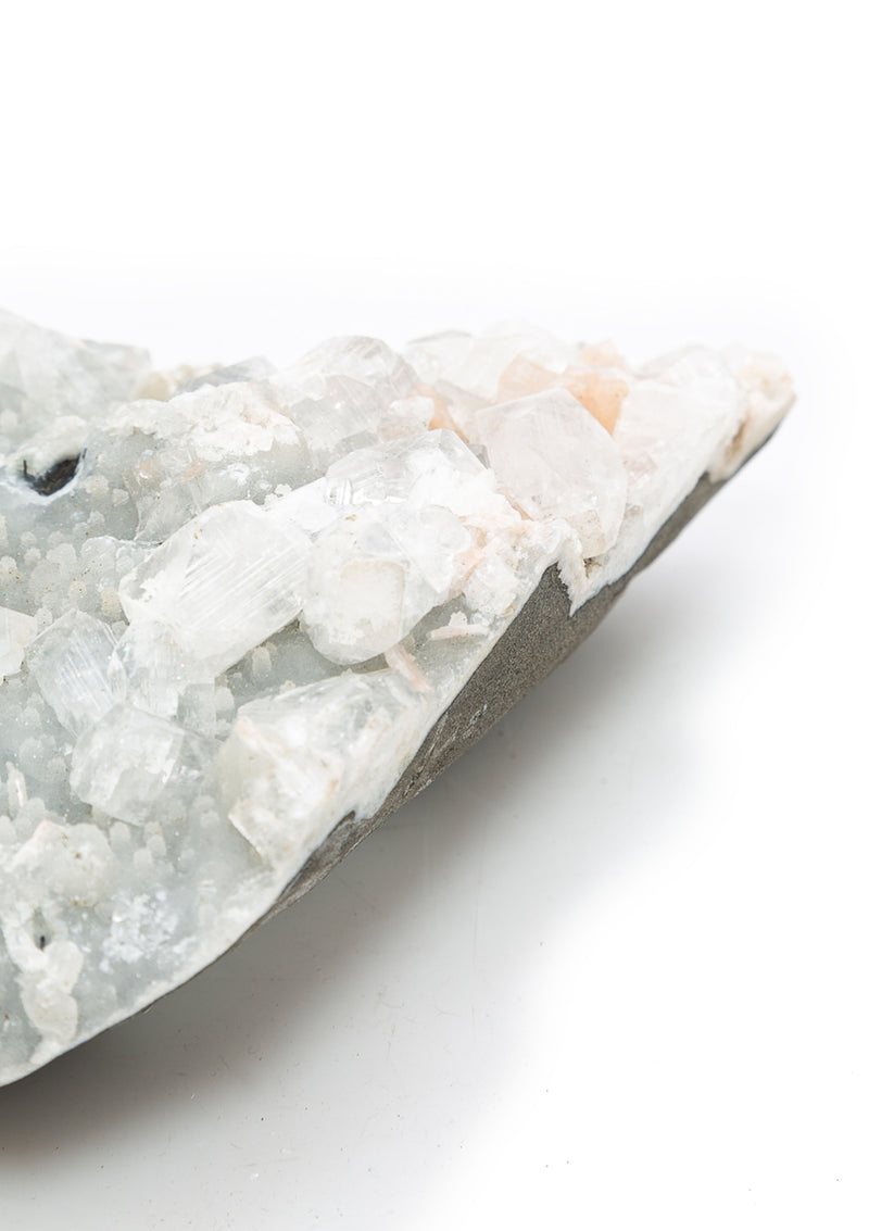 Zeolite Crystal 4 | Apophyllite and Blue Chalcedony