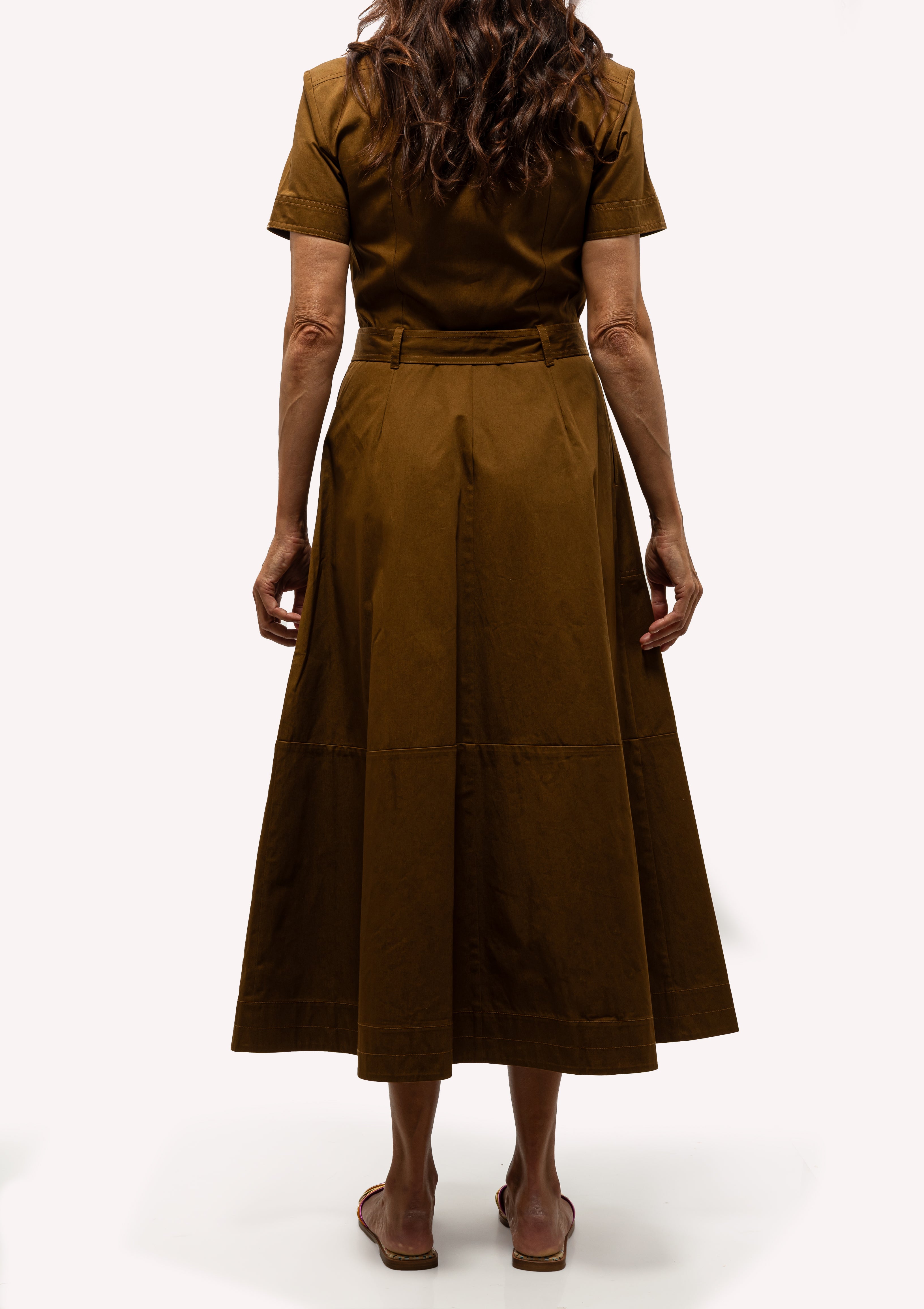 Giselle Dress | Tobacco