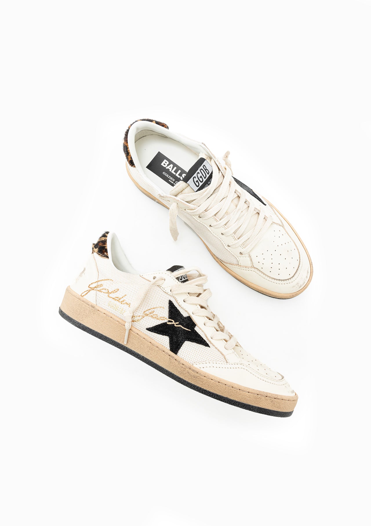 Ball Star Sneaker Net Signature Suede Star | Beige/Cream/Black