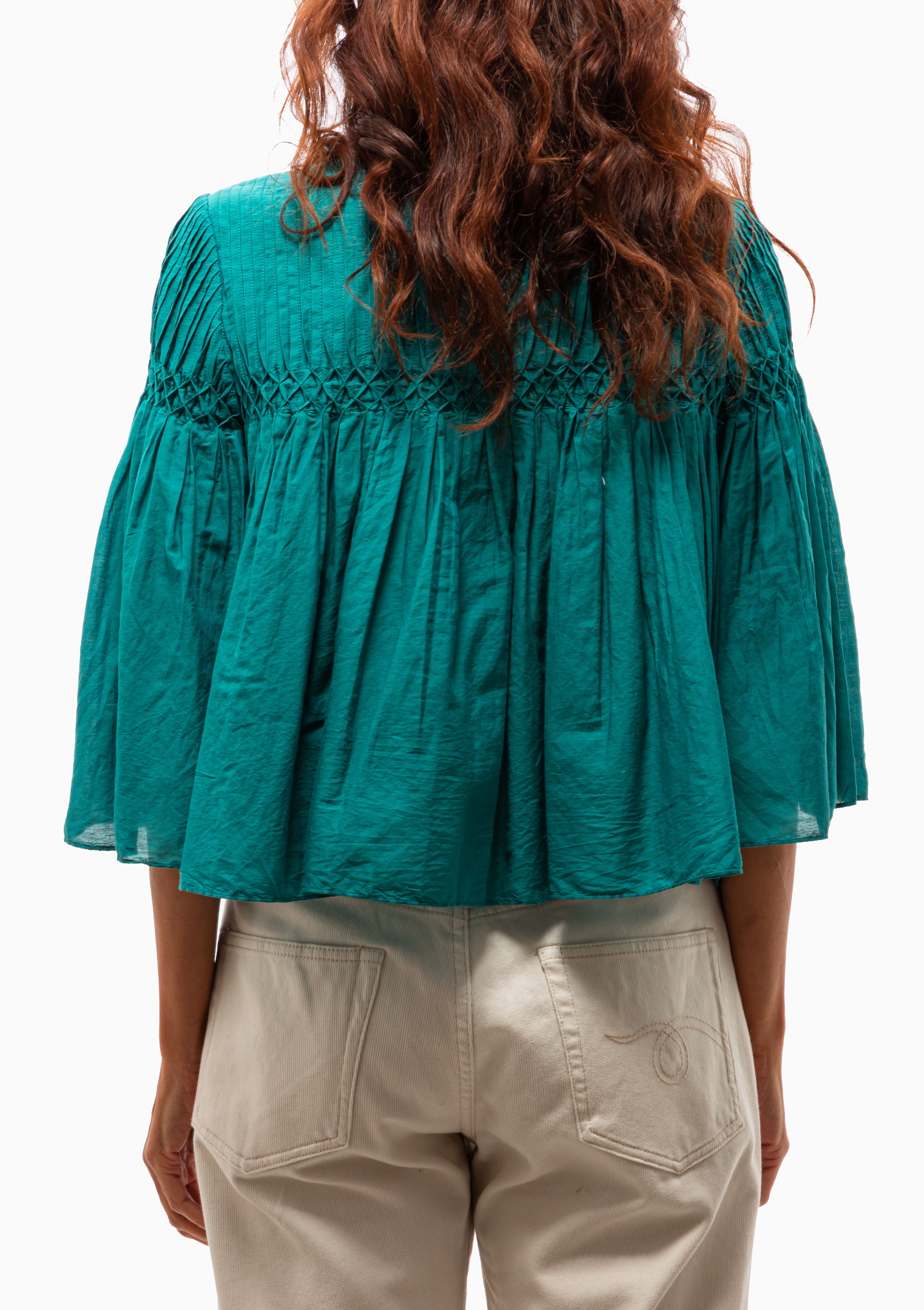 Axeliana Top | Emerald