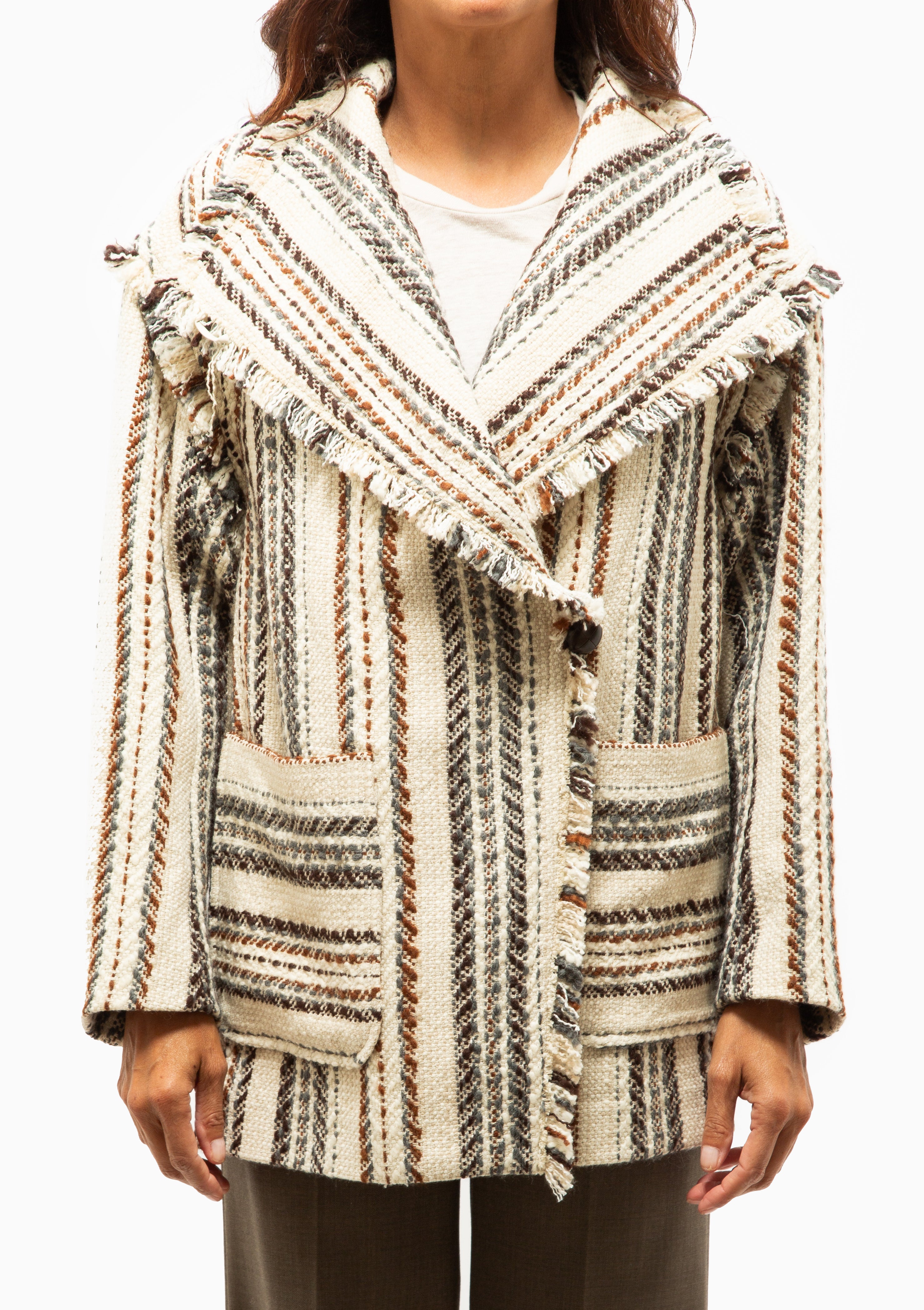 Illisa Coat | Ecru