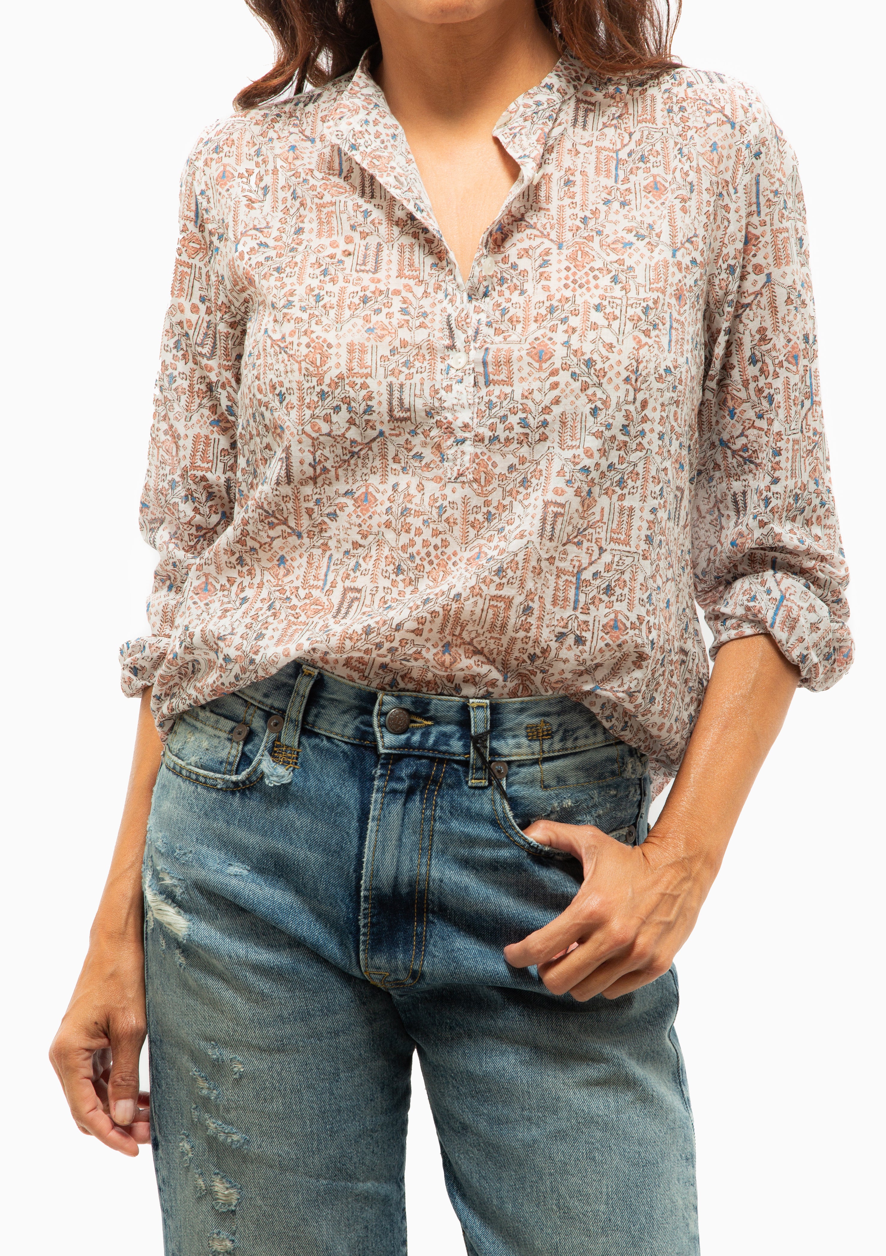Maria Top | Ecru