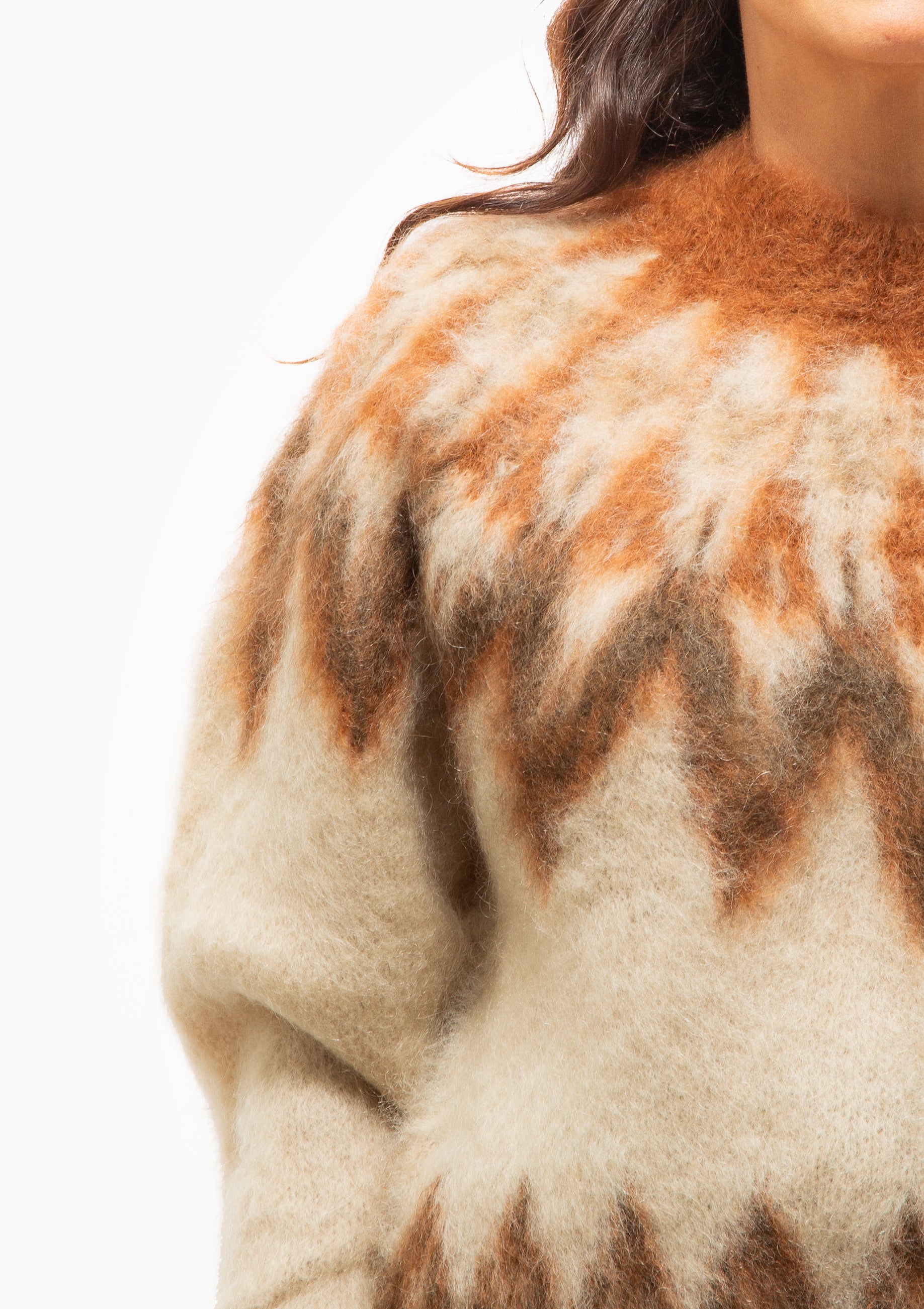 Natania Pullover | Rust