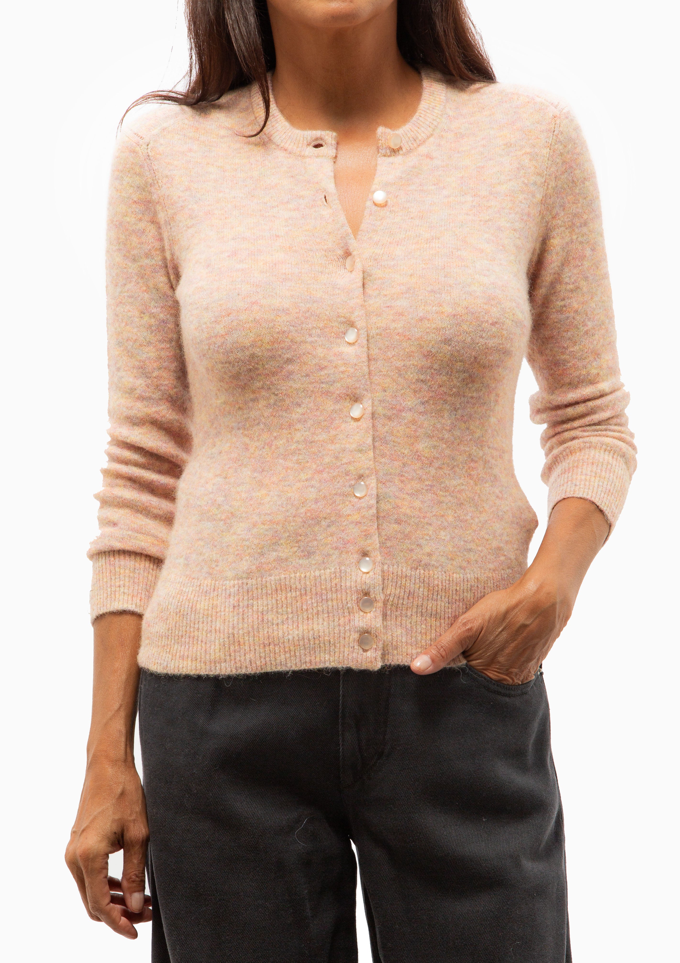 Odie Cardigan | Multi Beige