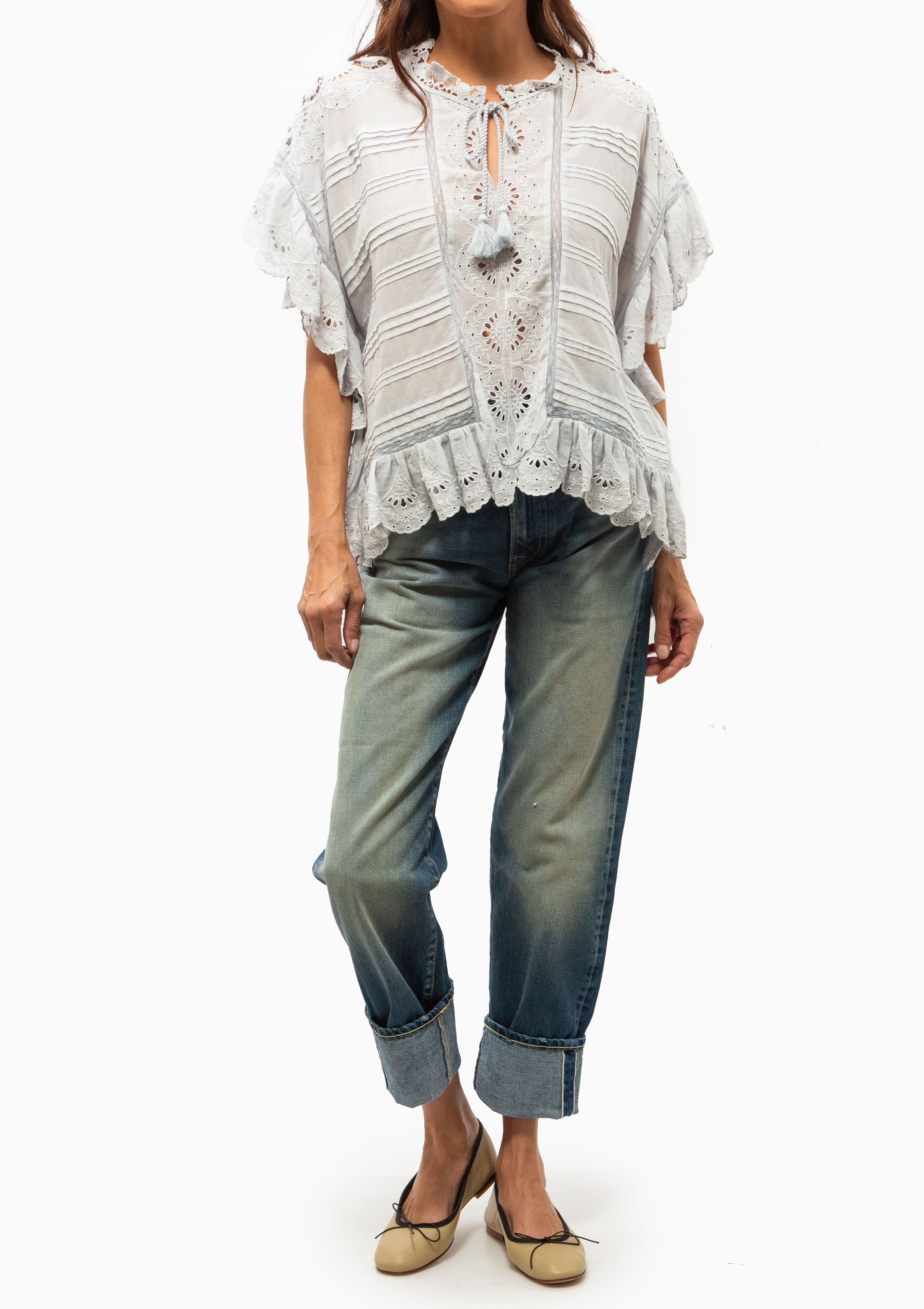 Isabel Marant Étoile | Payton Top | Light Blue