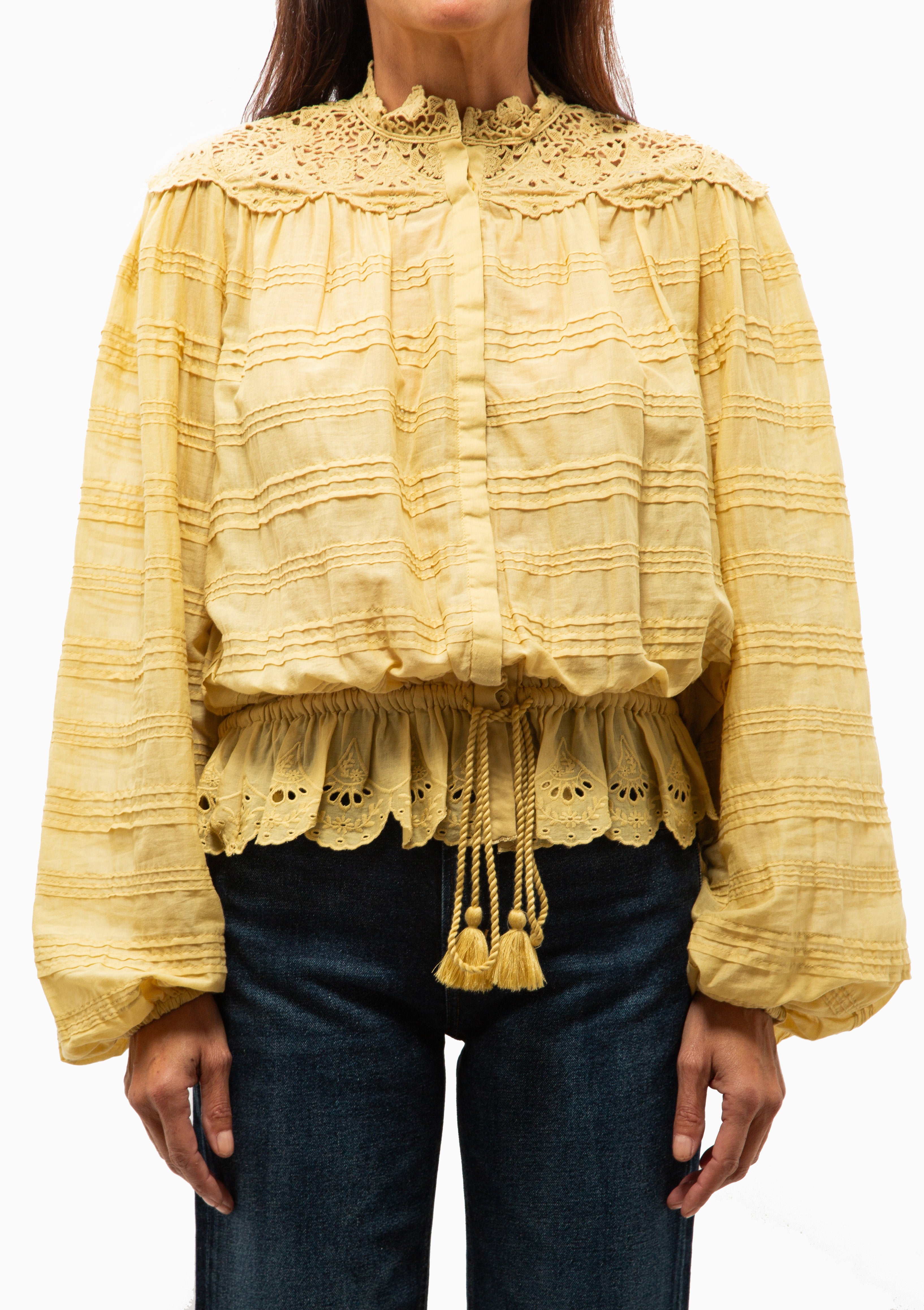 Polly Top | Light Ochre