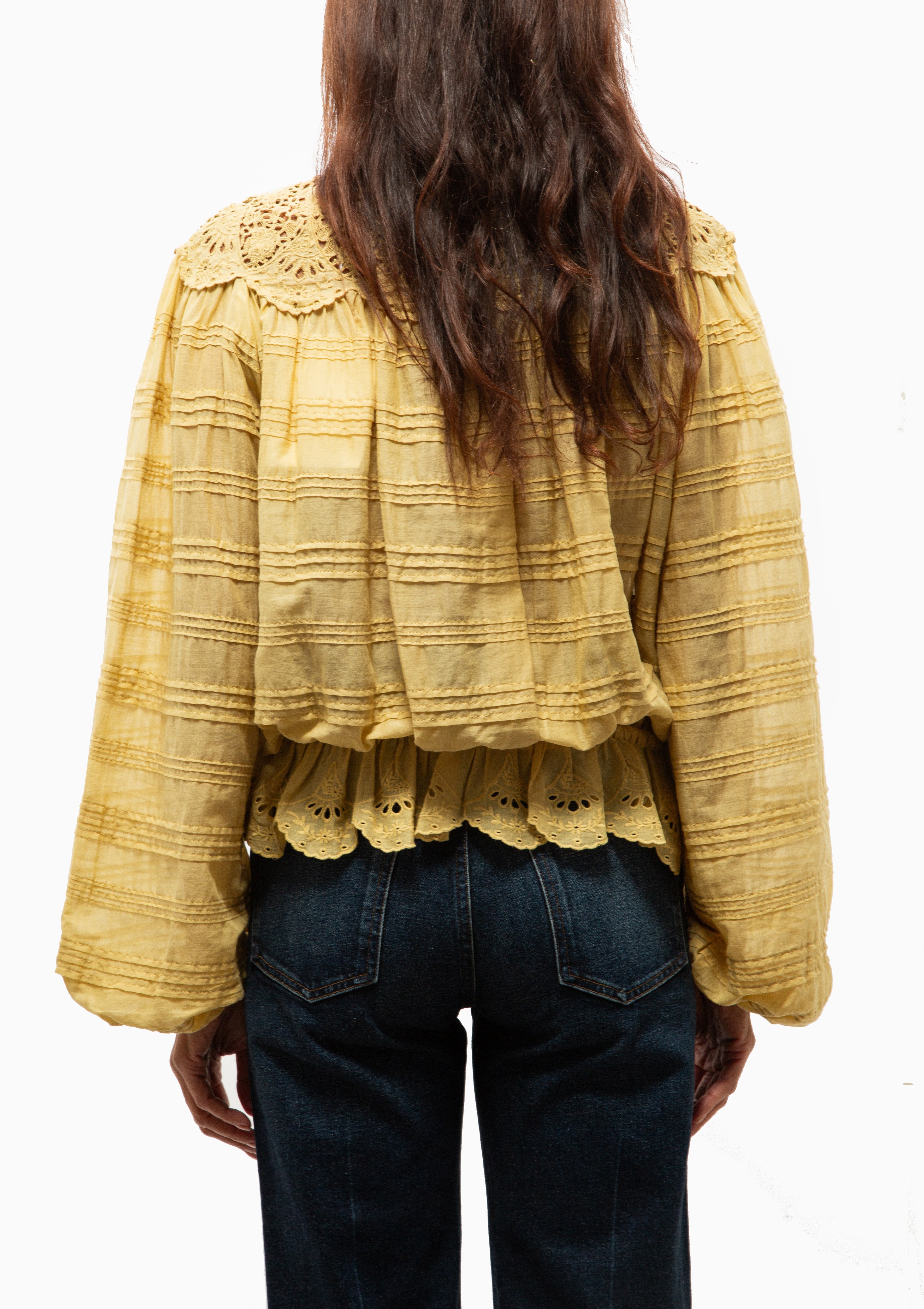 Polly Top | Light Ochre