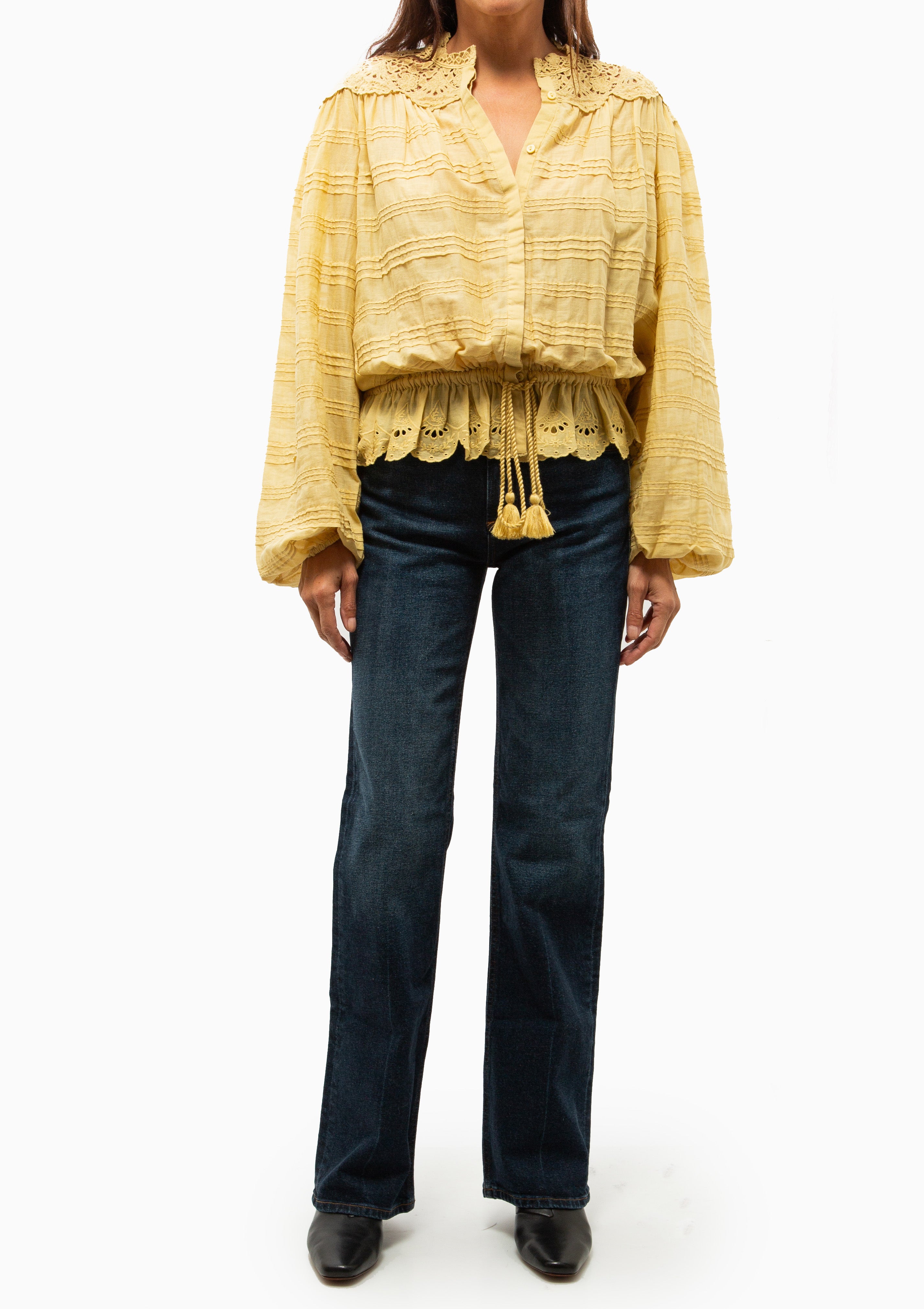 Polly Top | Light Ochre