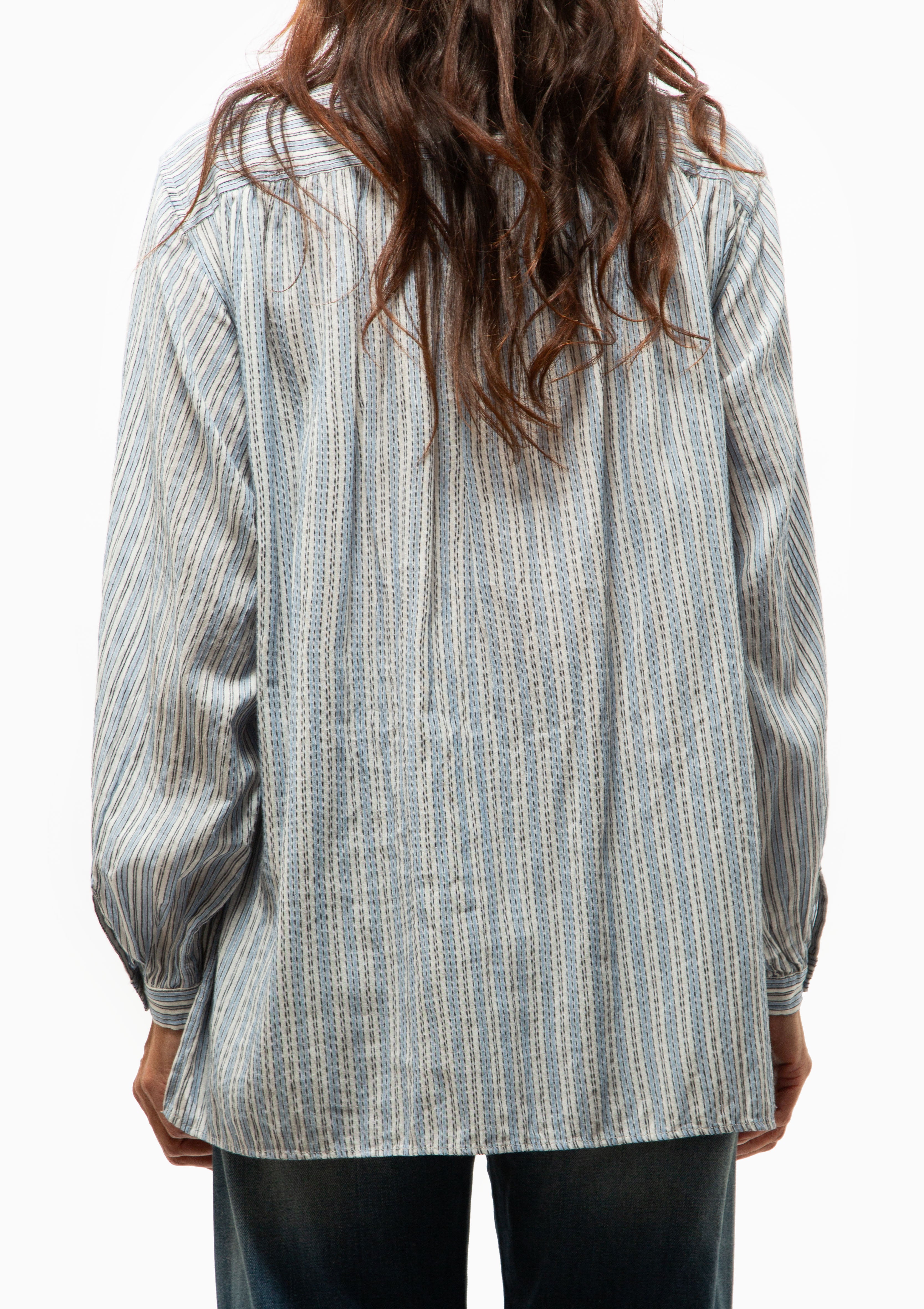 Isabel Marant Étoile | Sapha Top | Blue (check fabric/clean)